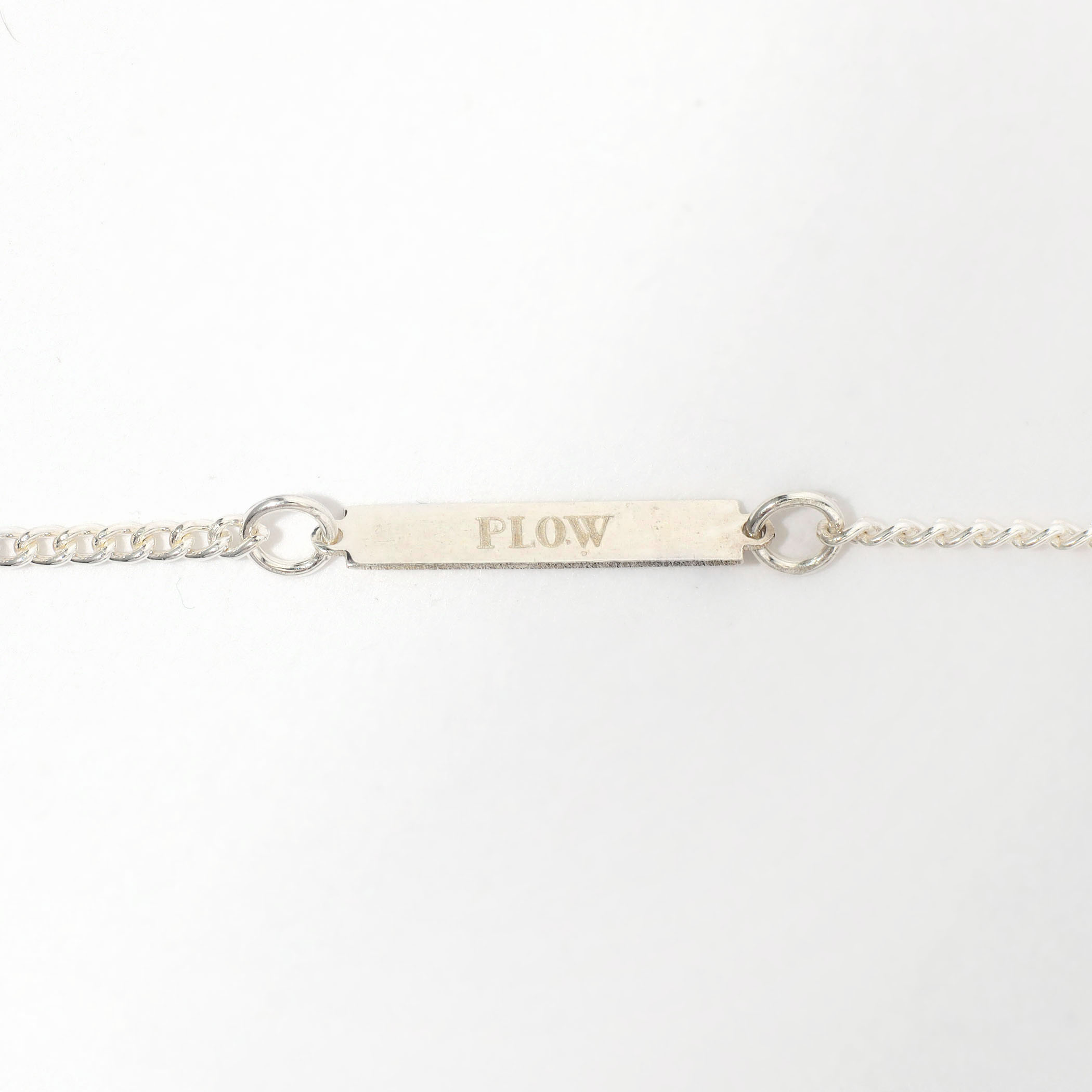 PLOW Lettering シルバーネックレス｜トゥモローランド 公式通販