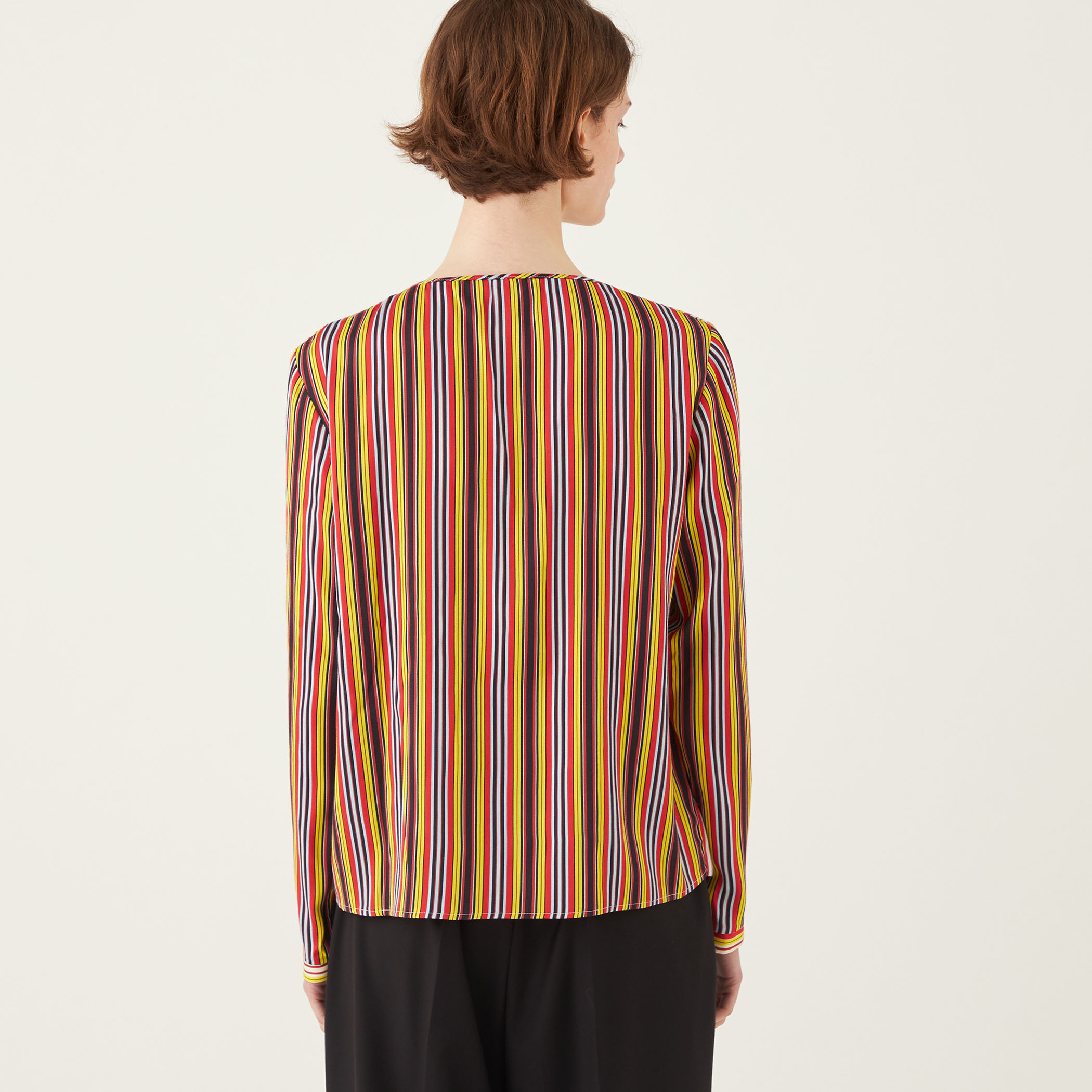 ROBERTO MUSSO MAGDA STRIPES ブラウス-