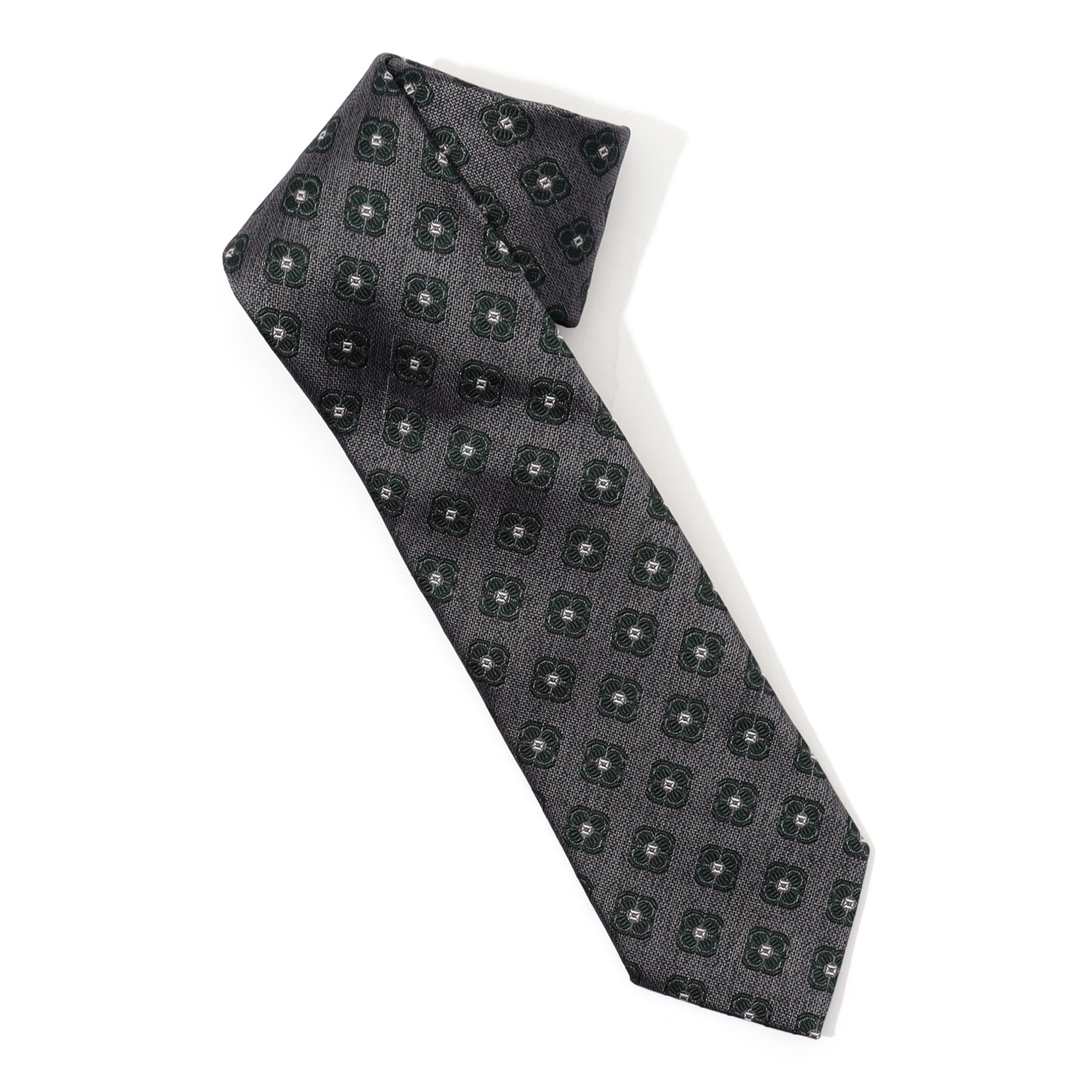 STEFANO BIGI シルクジャガード 小紋柄ネクタイ｜トゥモローランド