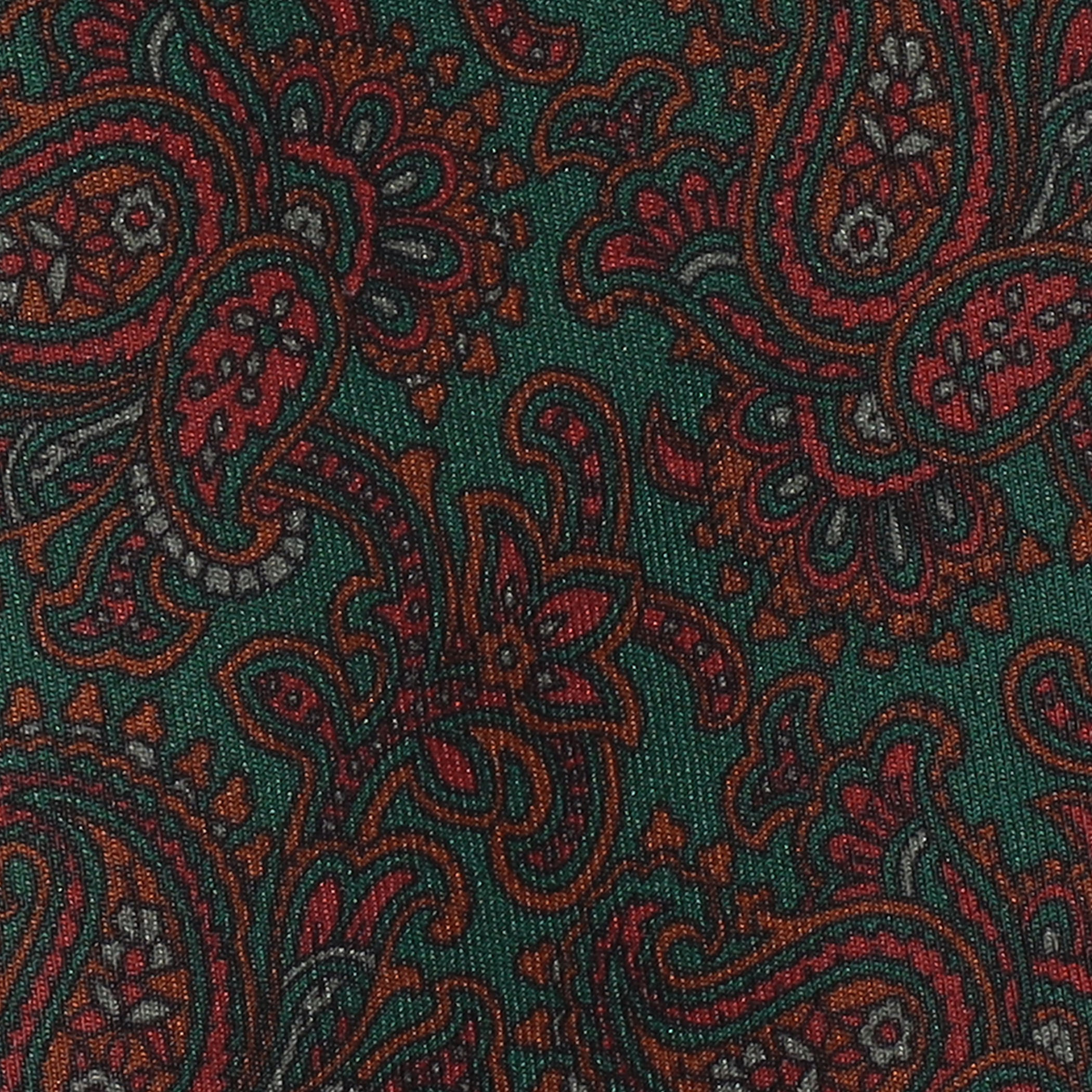 TOMORROWLAND MADE IN ITALY ウールシルク ペイズリーネクタイ