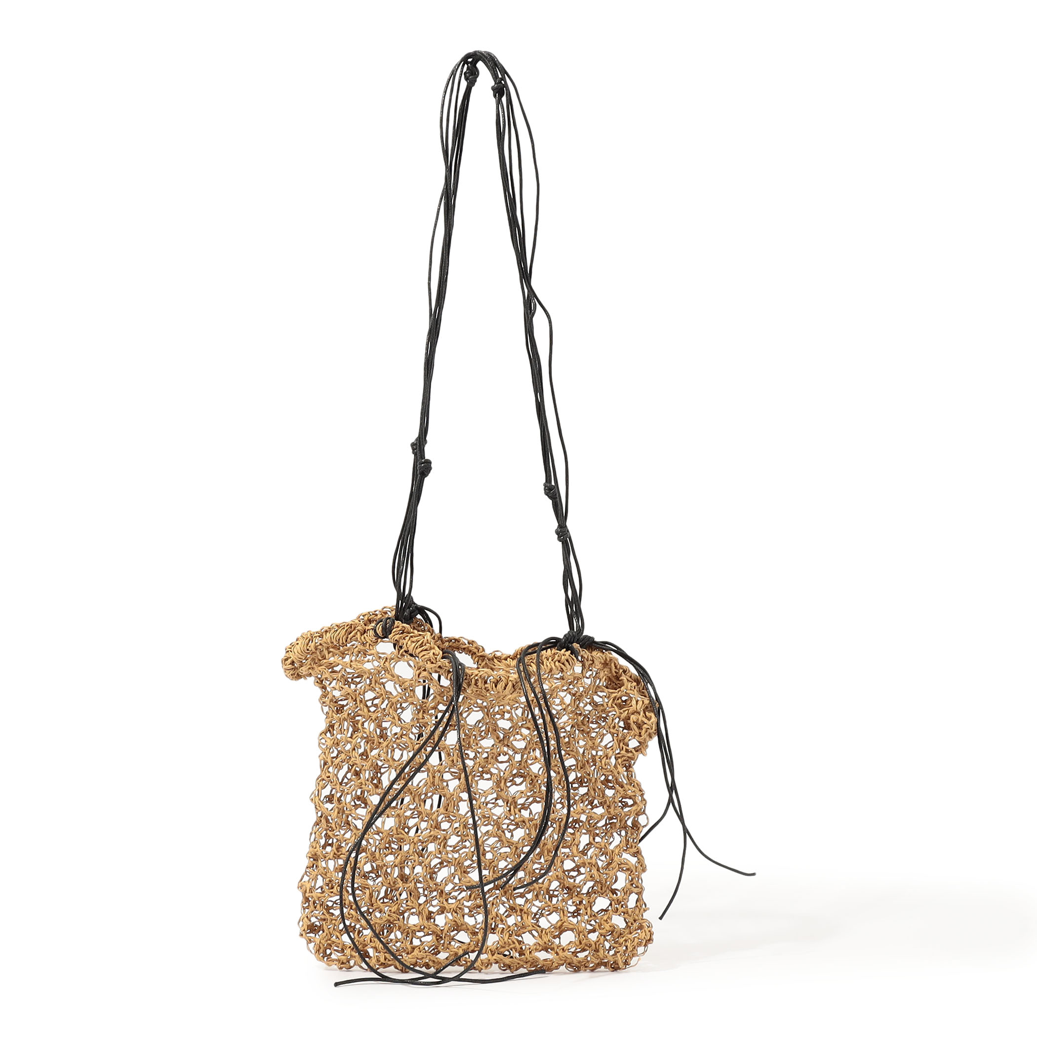 MANY RHIZOME RYE NET ショルダーバッグ