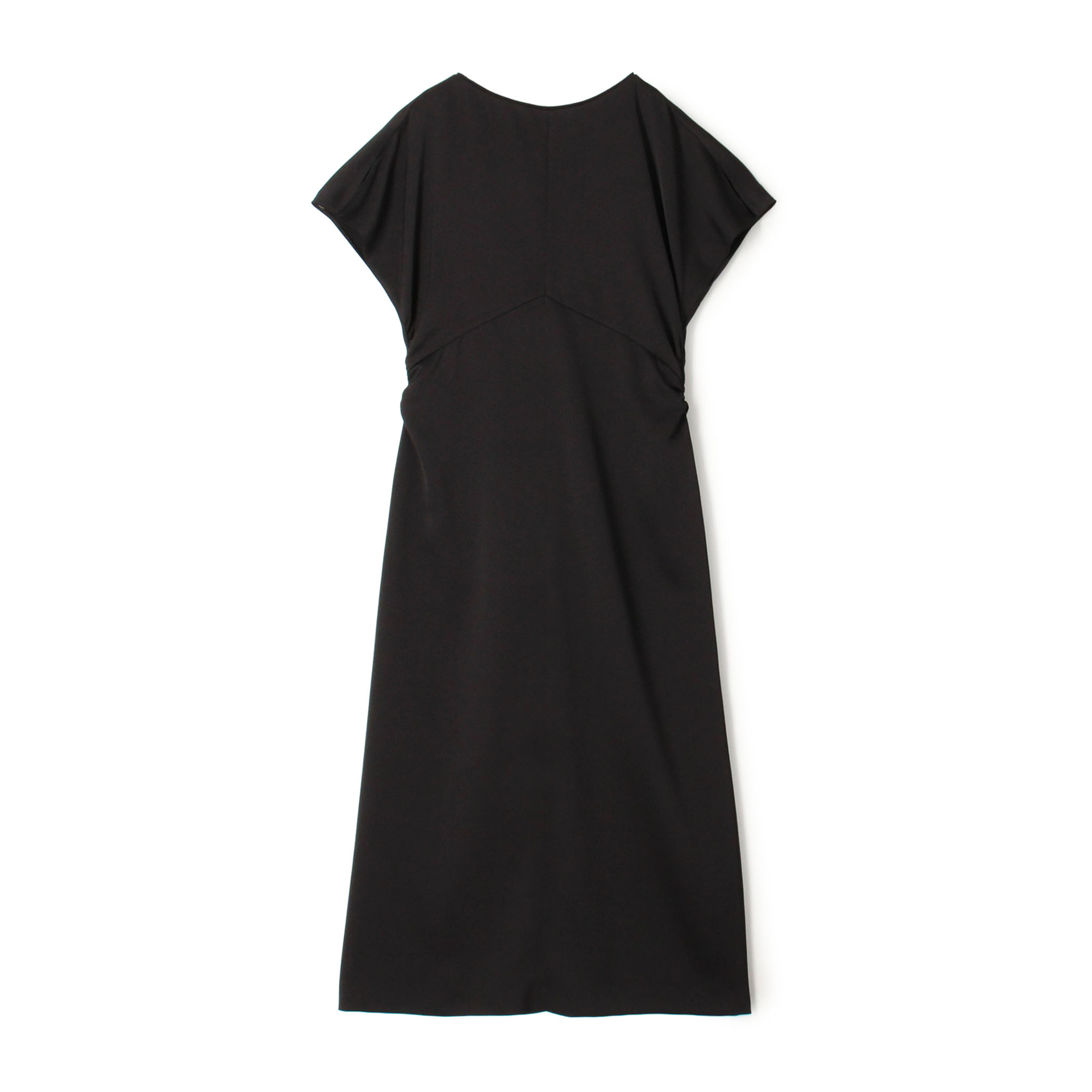 グレースサテン ギャザーワンピース