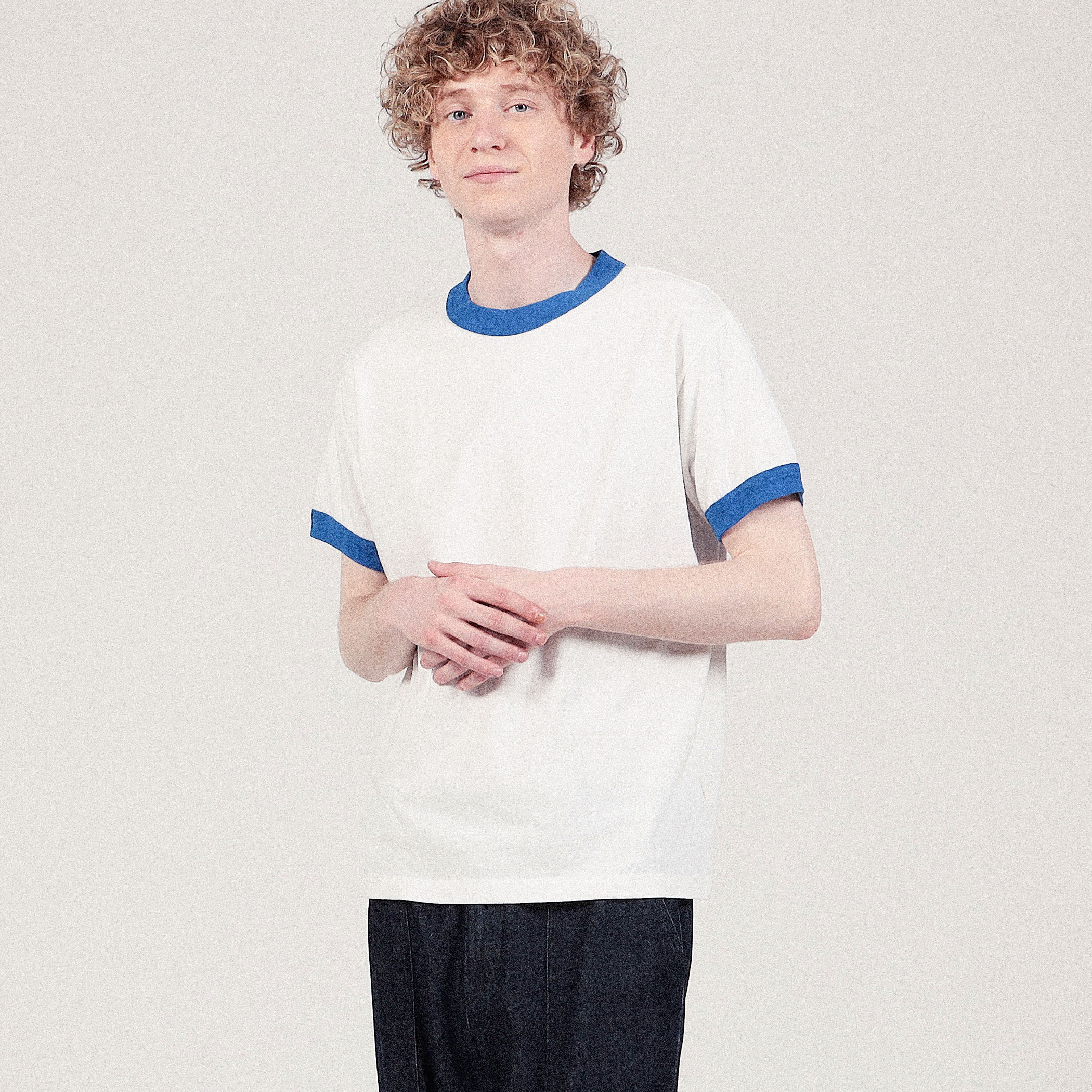 piyoフェルメランジェ　サックス Tシャツ サイズ1 Mens / TOPS – FilMelange