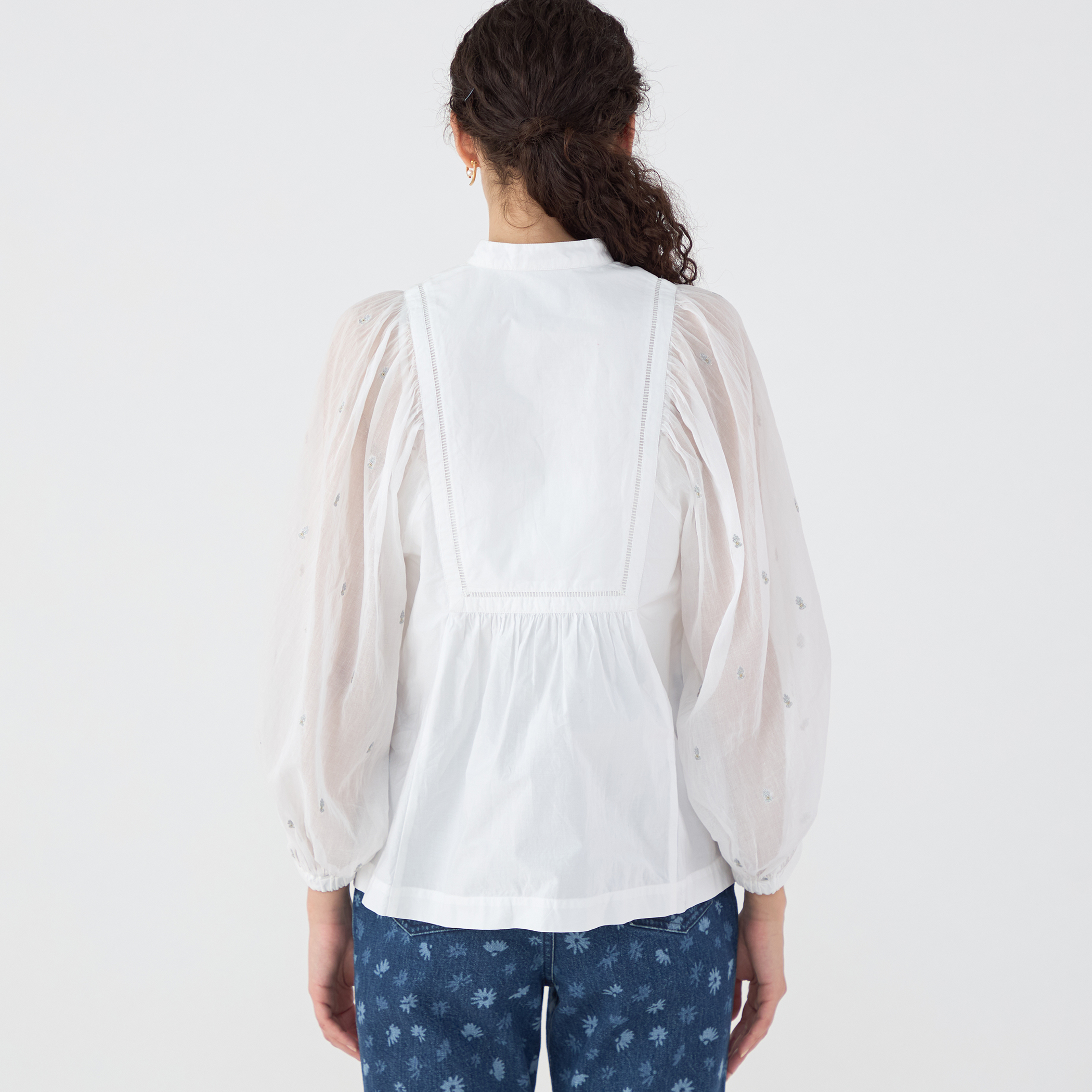 ne Quittez pasヌキテパ 2025SS TOMORROWLANDトゥモローランド別注BLACK FINE POPLIN シャツ【フリー】【LTSA78577】 ne Quittez pas - ne Quittez pasヌキテパ 2025SS TOMORROWLAND