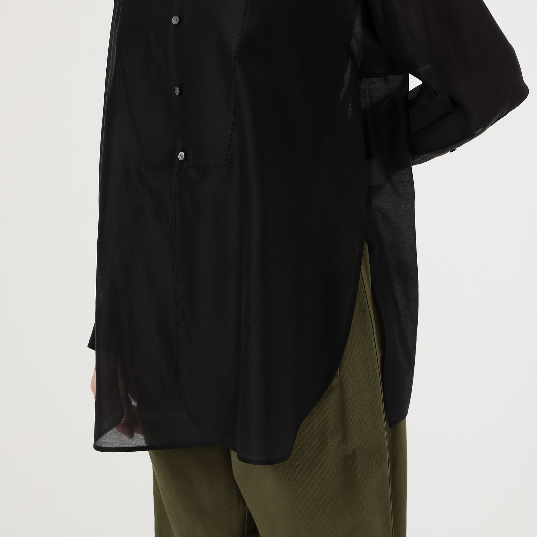 シースルーローンボザムチュニックシャツ｜トゥモローランド 公式通販 