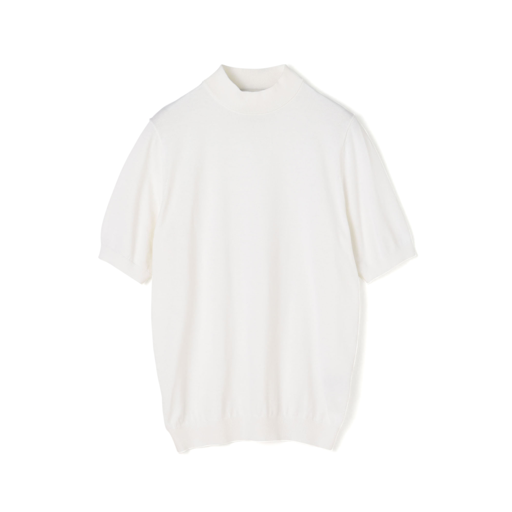 ■シルクコットン モックネックプルオーバー SESIA