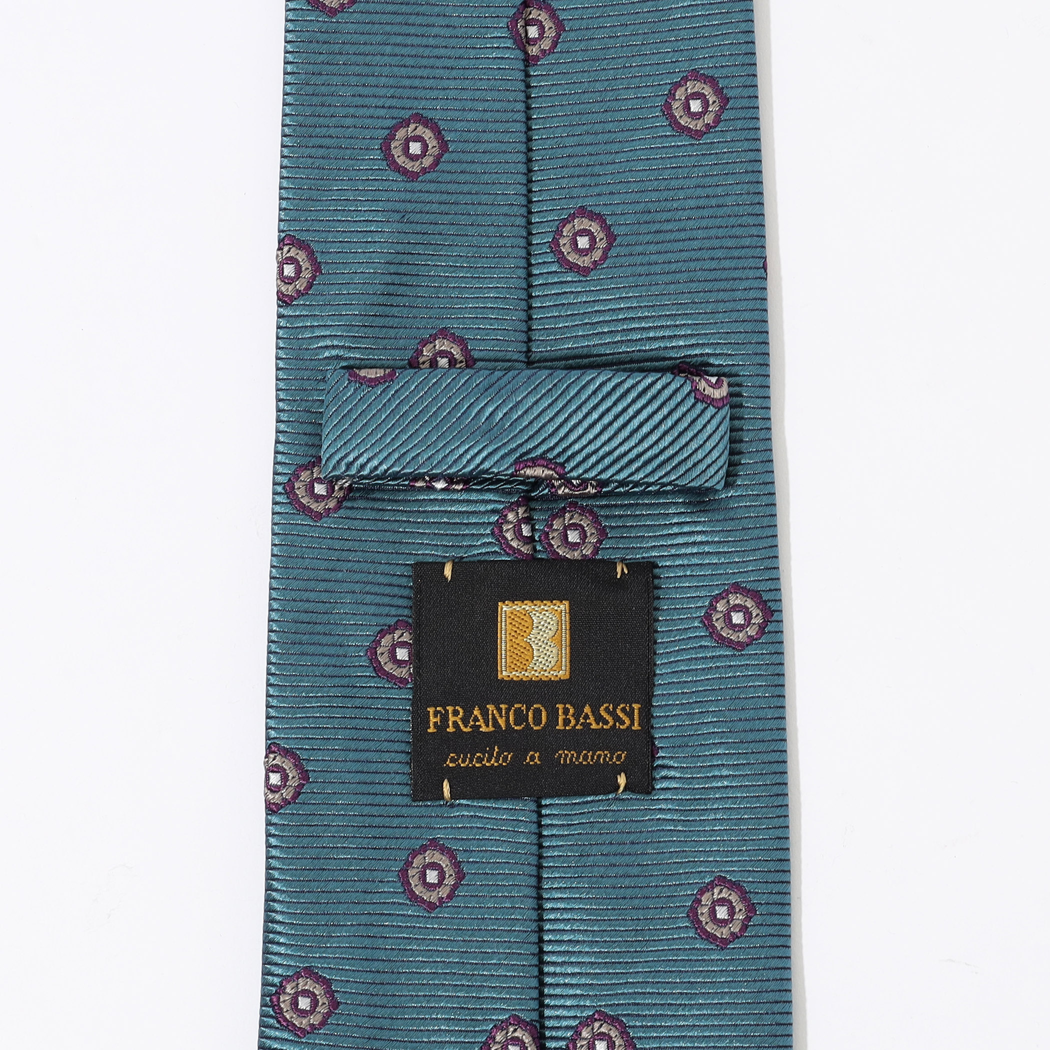 FRANCO BASSI シルクジャガード 小紋柄ネクタイ｜トゥモローランド
