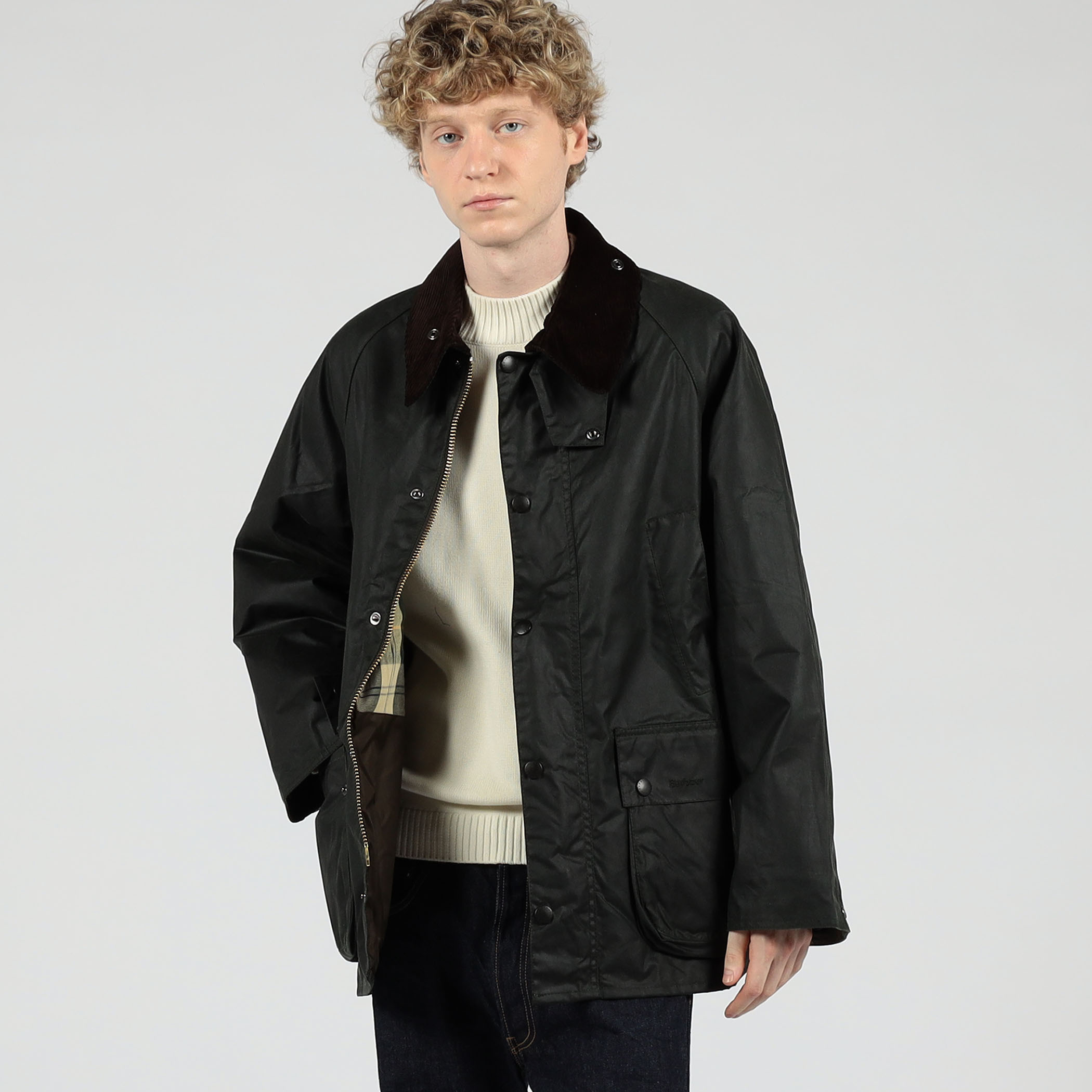Barbour BEDALE ワックスコットン ブルゾン｜トゥモローランド