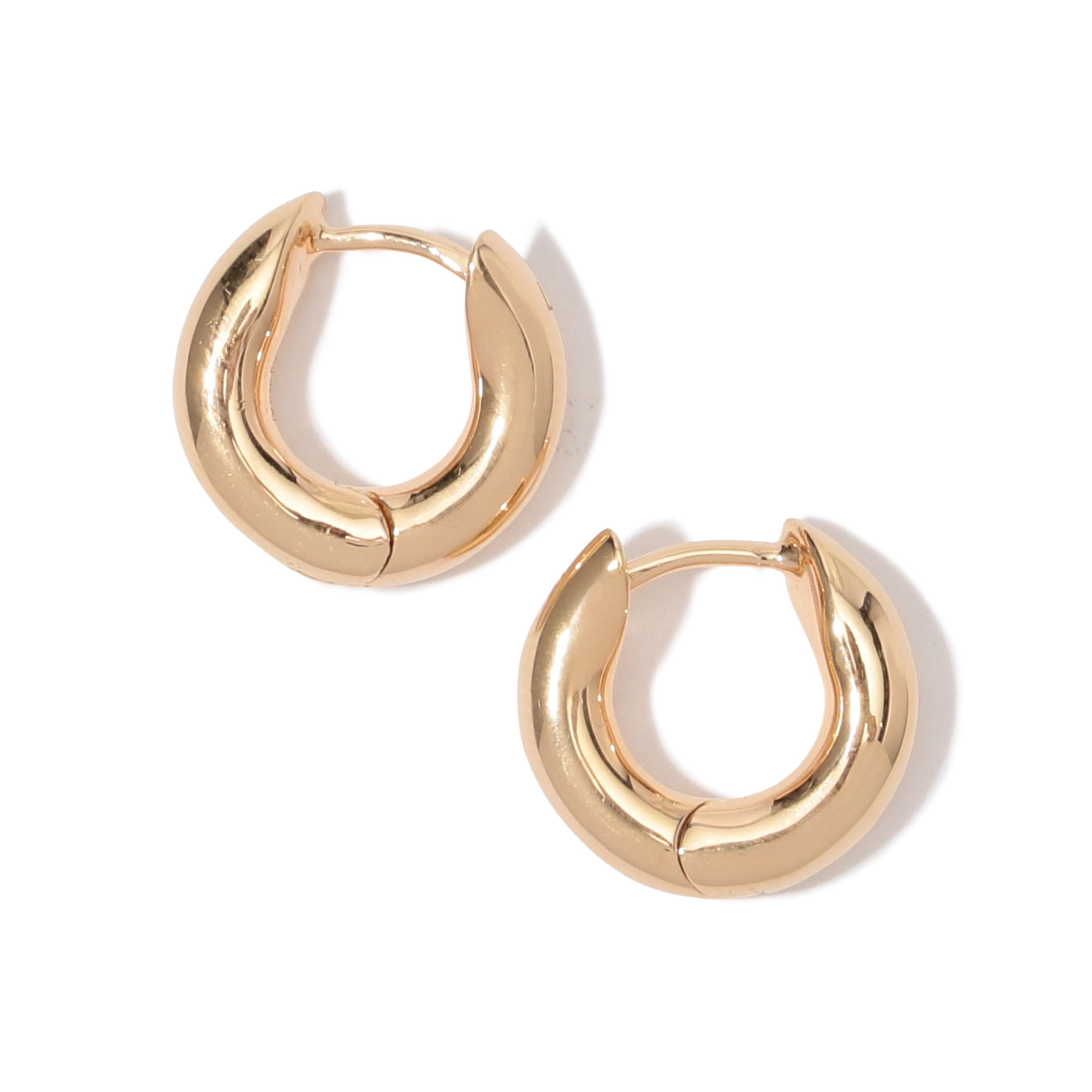 Annika Inez Wide Oblique Hoops S