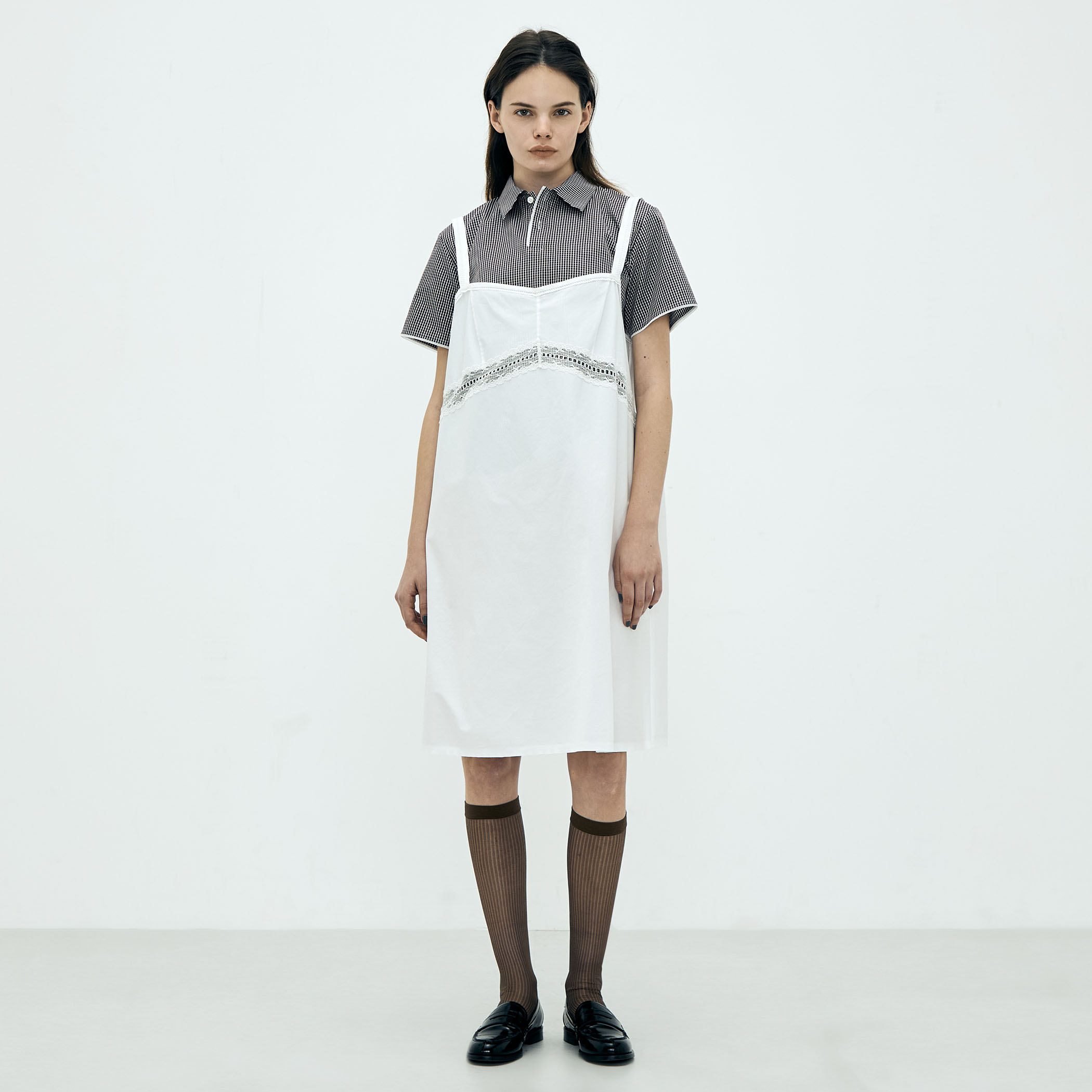 edition pourell コットンレース キャミワンピース｜トゥモローランド