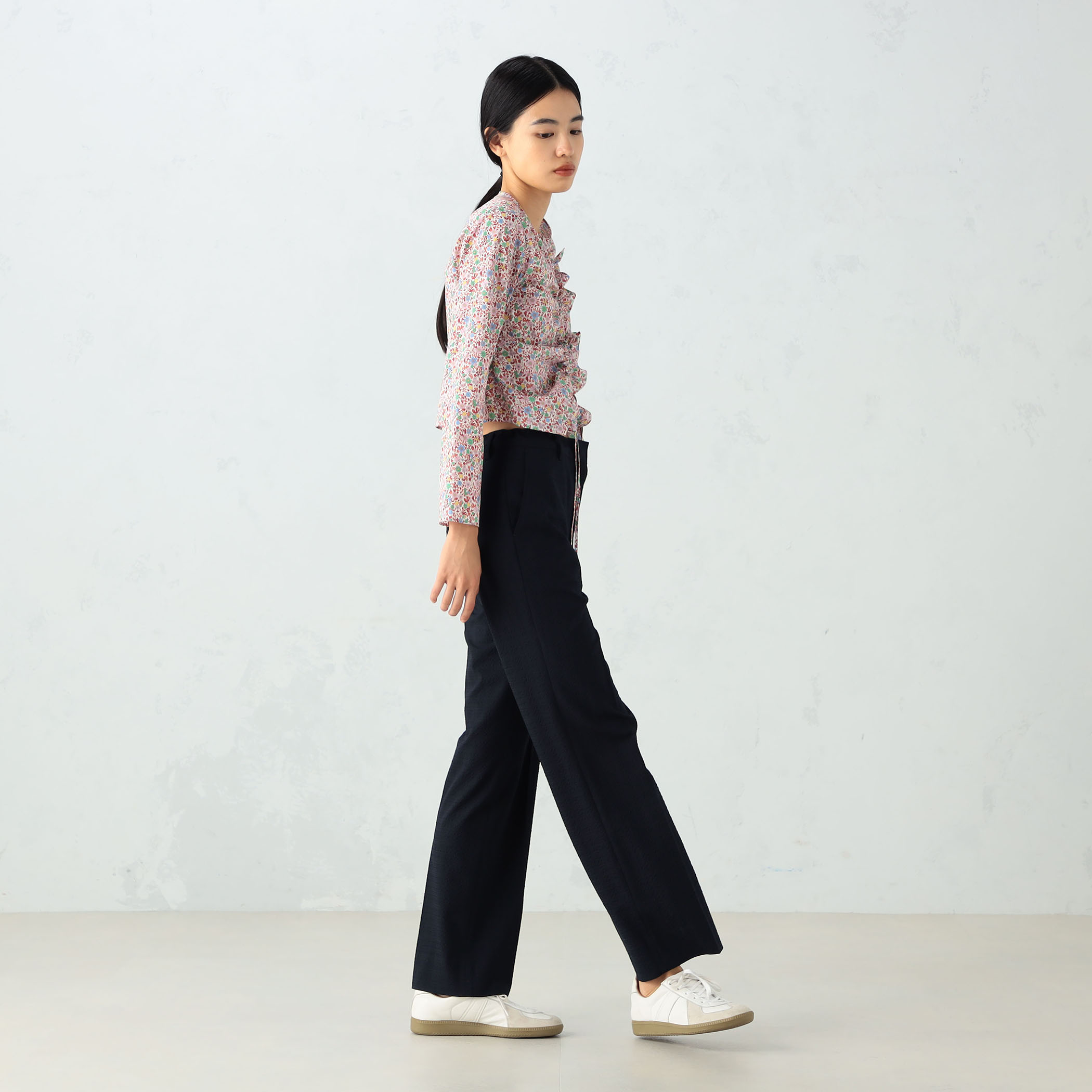 シアサッカー テーパードパンツ｜トゥモローランド 公式通販