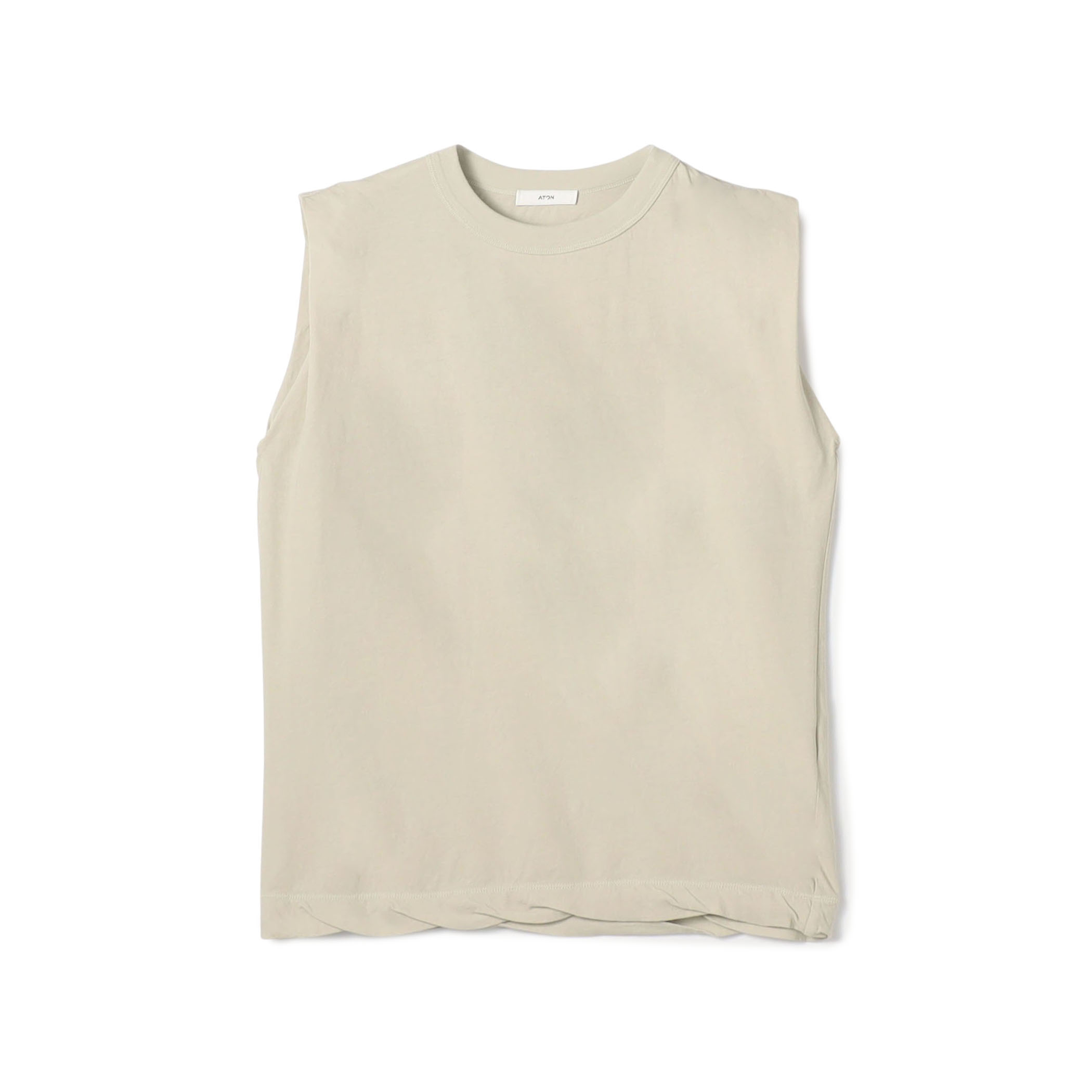 ATON TANK ノースリーブプルオーバー