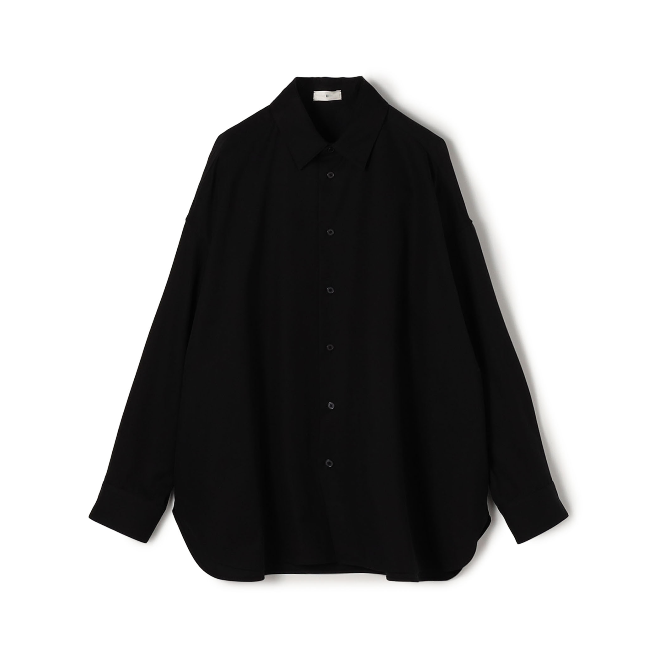 コットンカシミヤ レギュラーカラーシャツ
