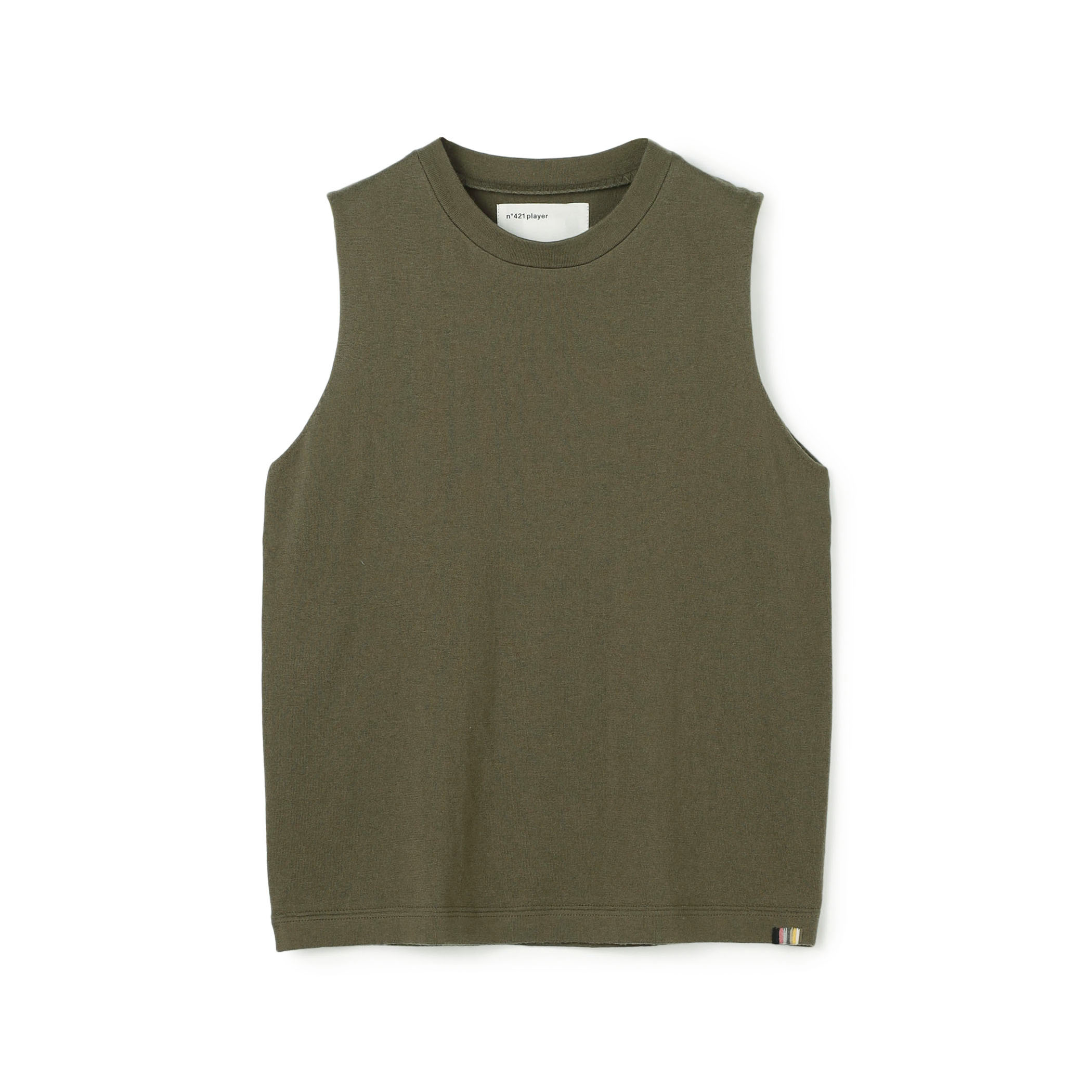extreme cashmere player スリーブレス プルオーバー