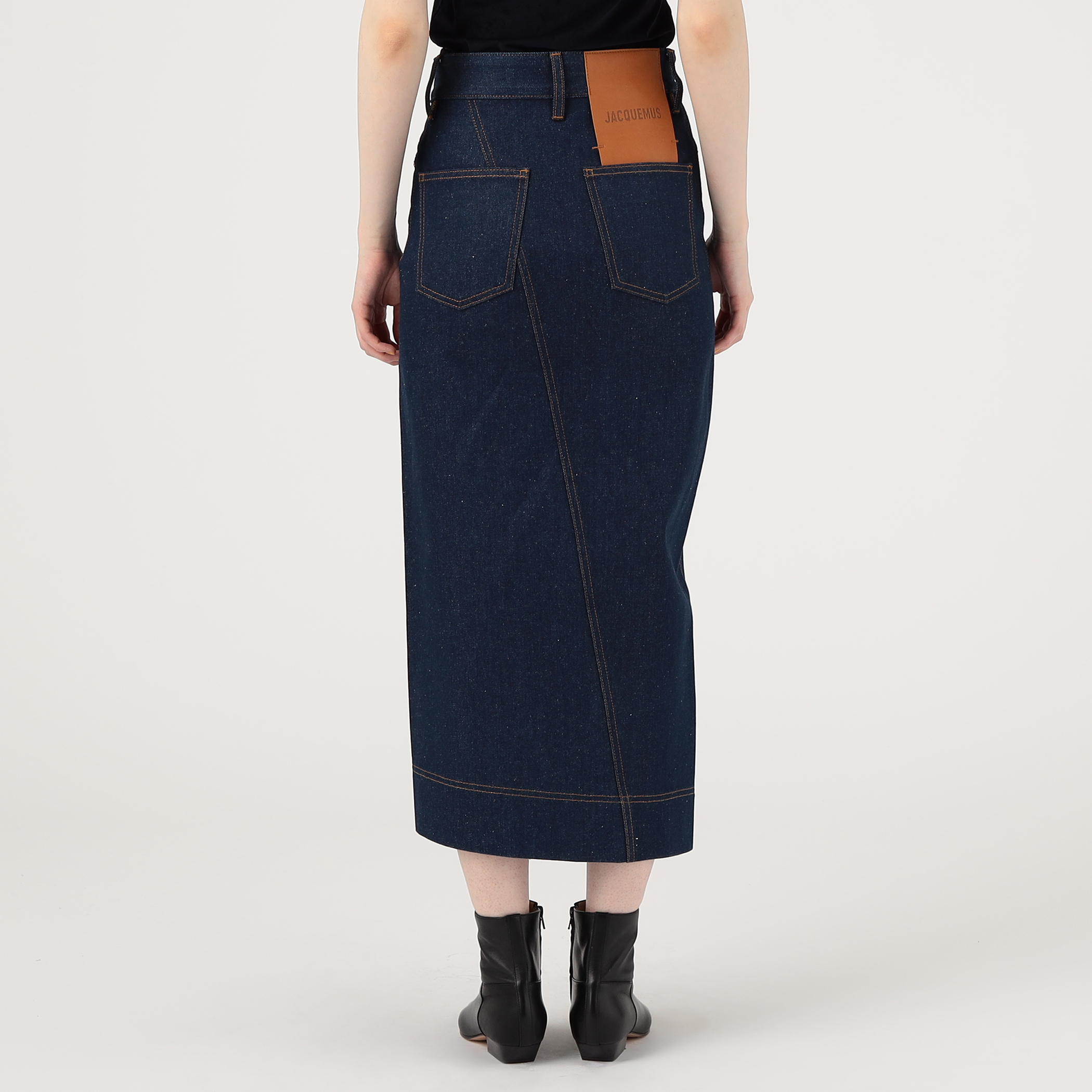 JACQUEMUS LA JUPE DE-NIMES コットンデニムスカート