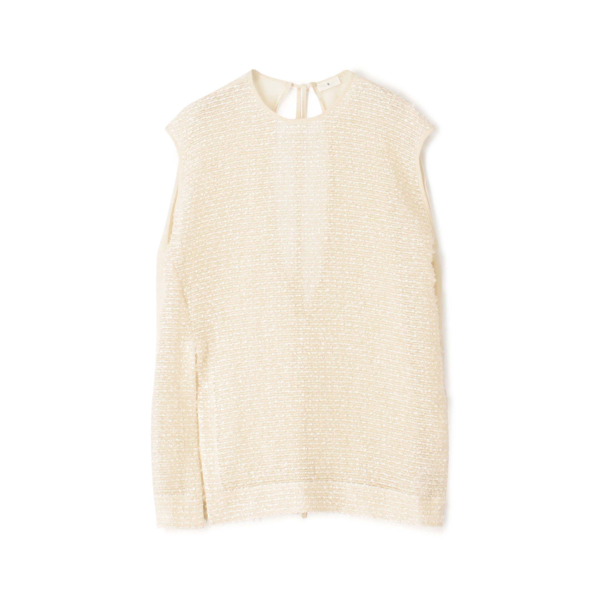 ループニットコンビ ノースリーブトップ