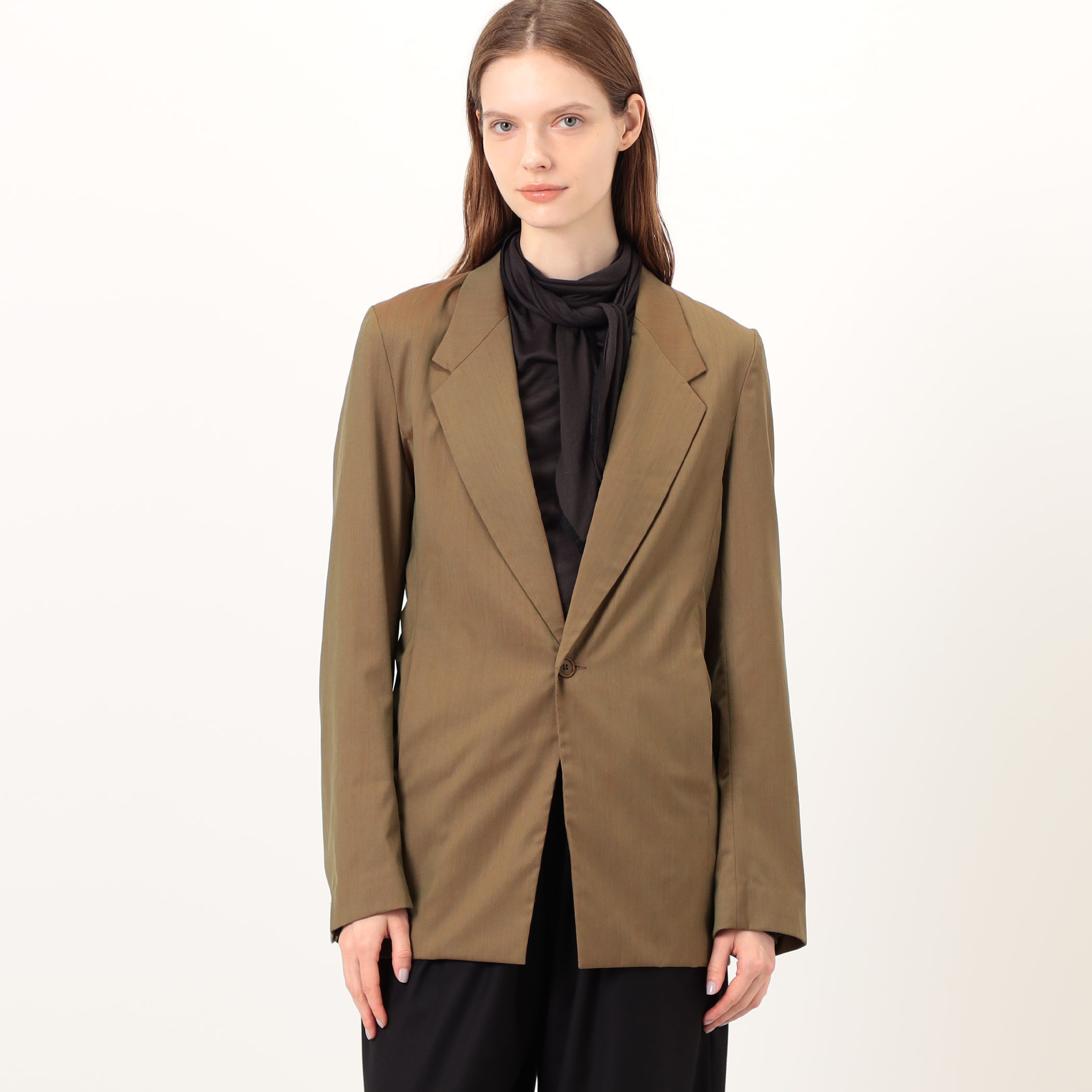 GABRIELA COLL GARMENTS JACKET ウールナイロン テーラードジャケット
