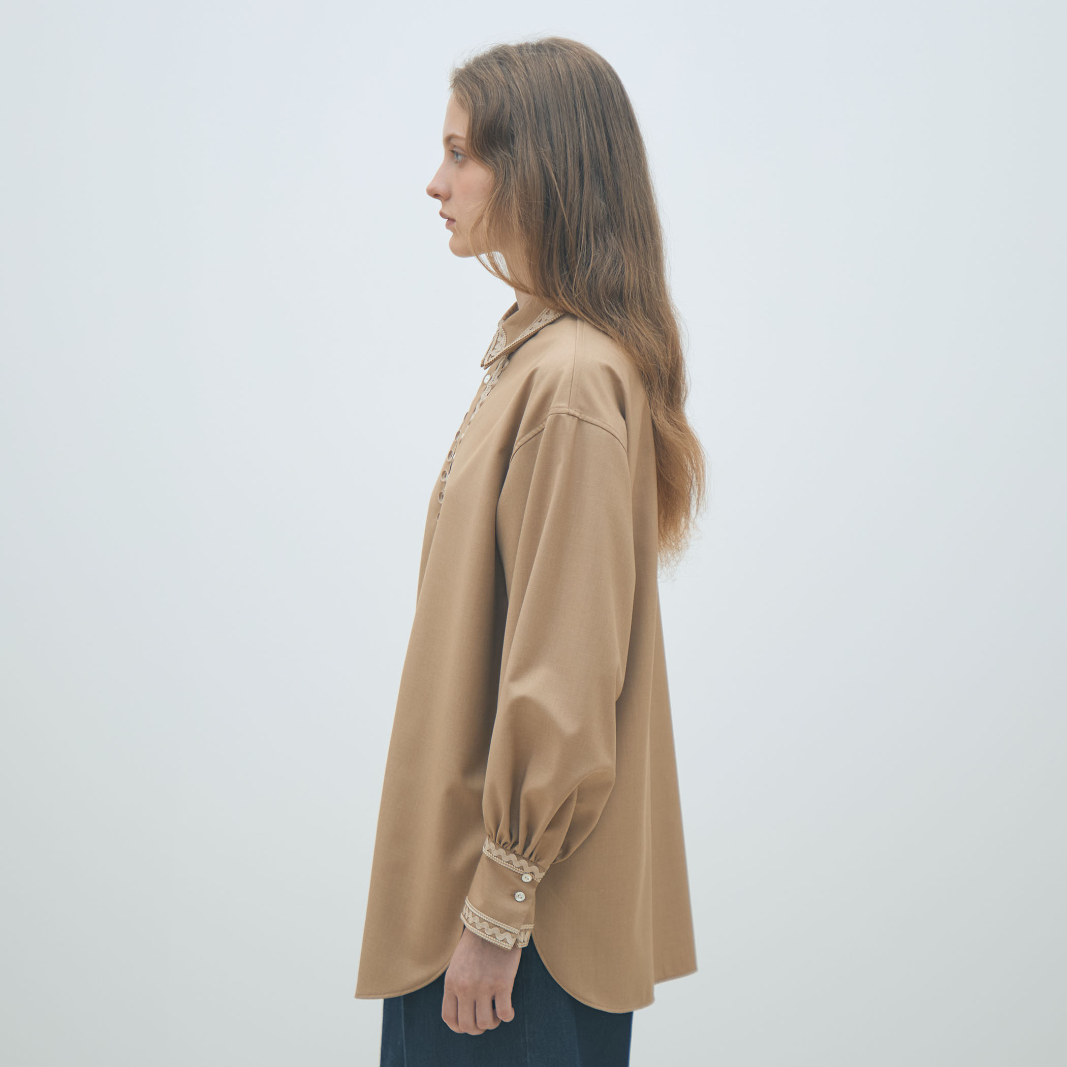 コードエンブロイダリー チュニックシャツ｜トゥモローランド 公式通販