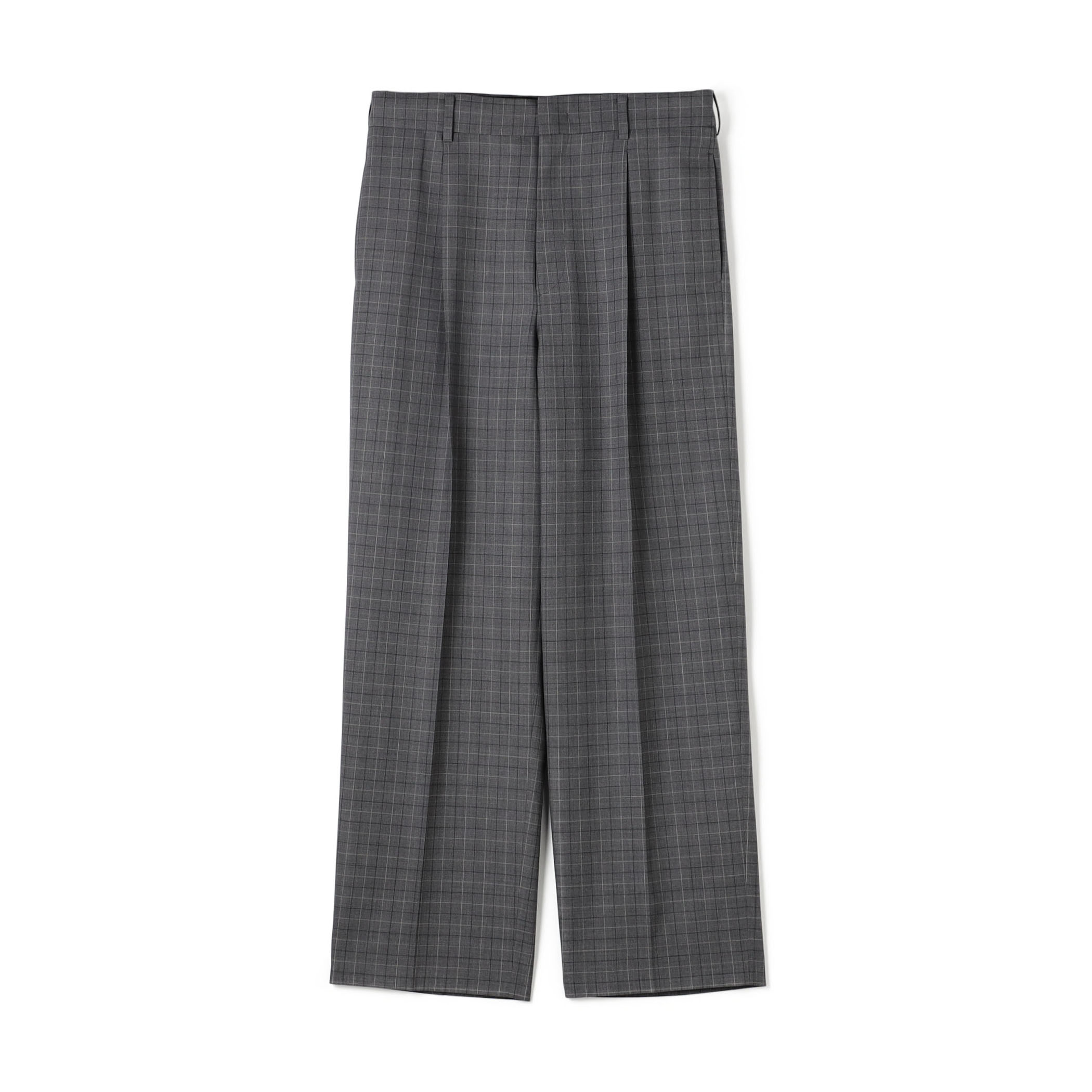 Super120's ウォッシャブルウール スラックス