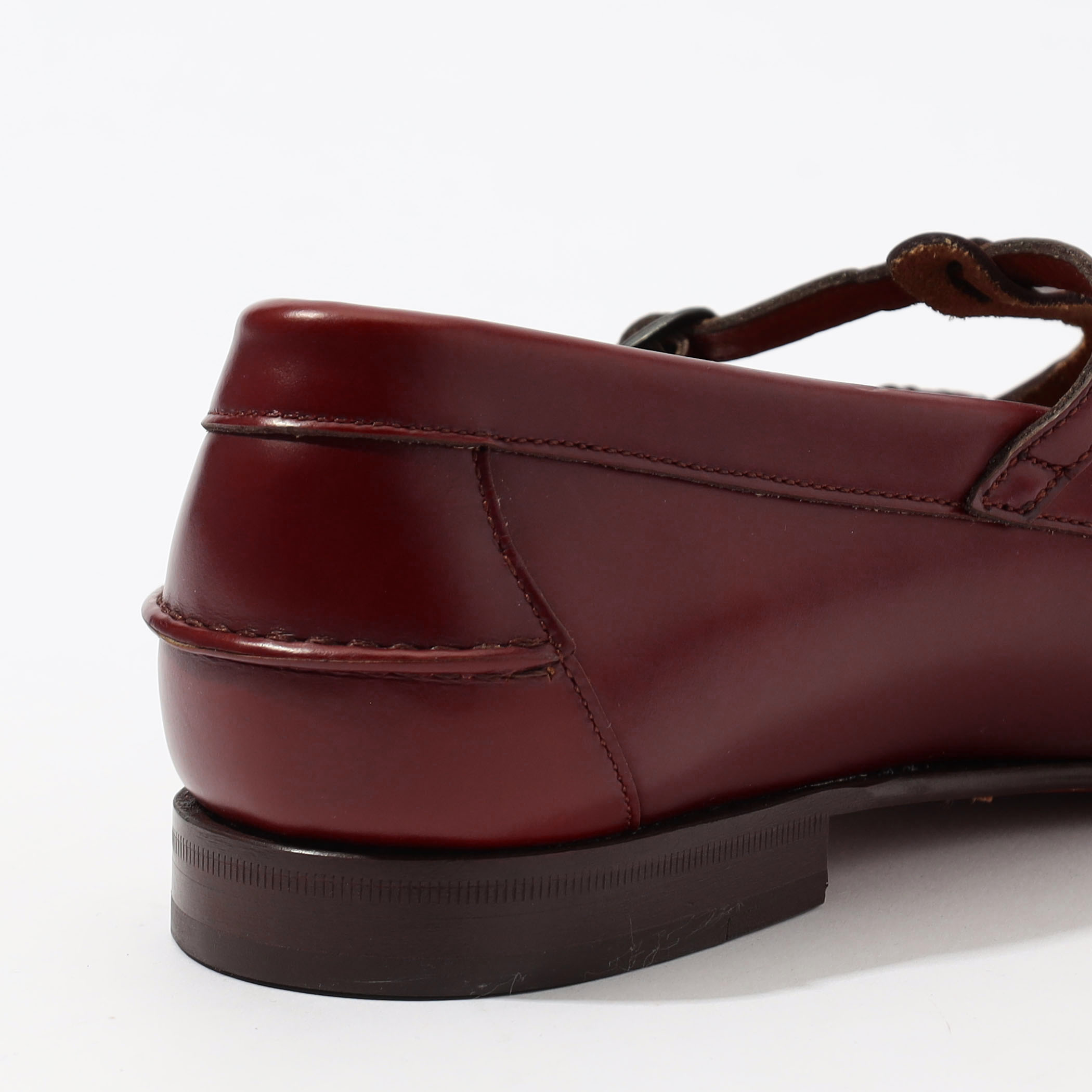 HEREU MAQUEDA Interwoven T-bar Loafer ストラップローファー