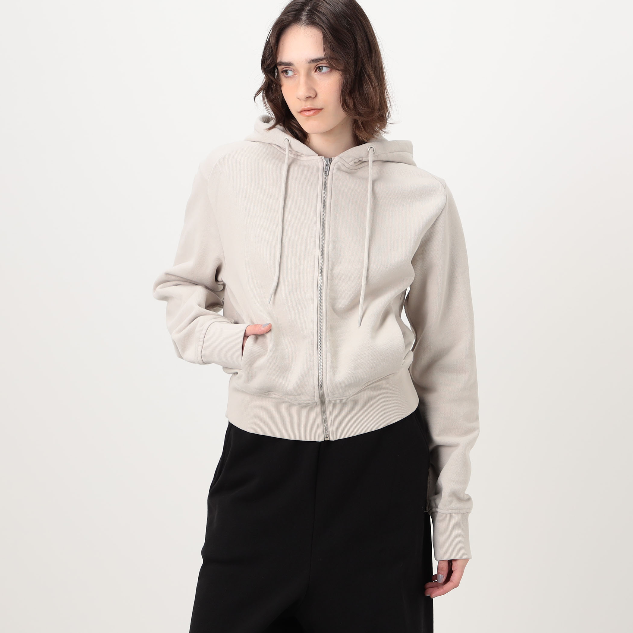 entire studios SLIM ZIP UP ジップアップフーディー