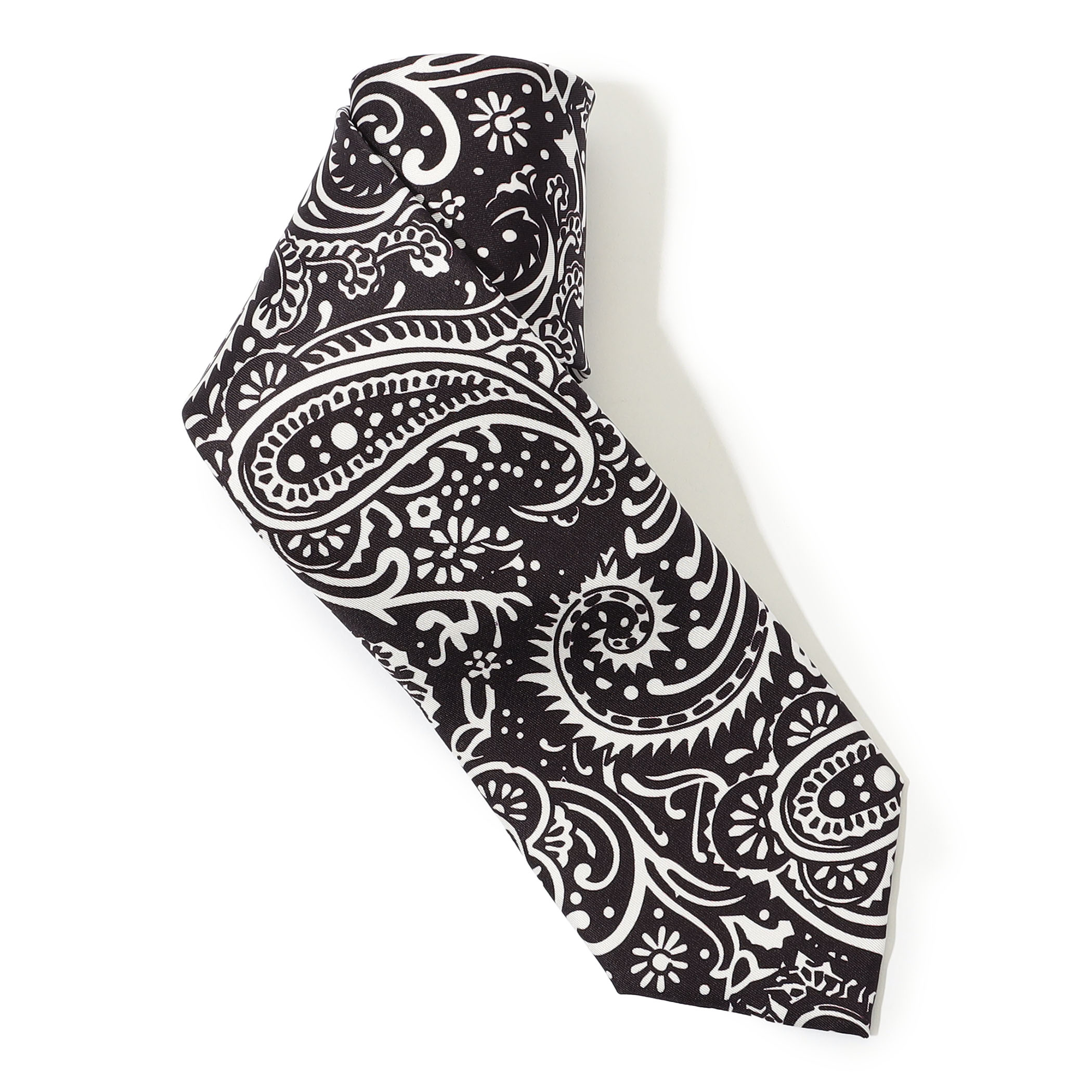 Charvet シルクプリント ネクタイ