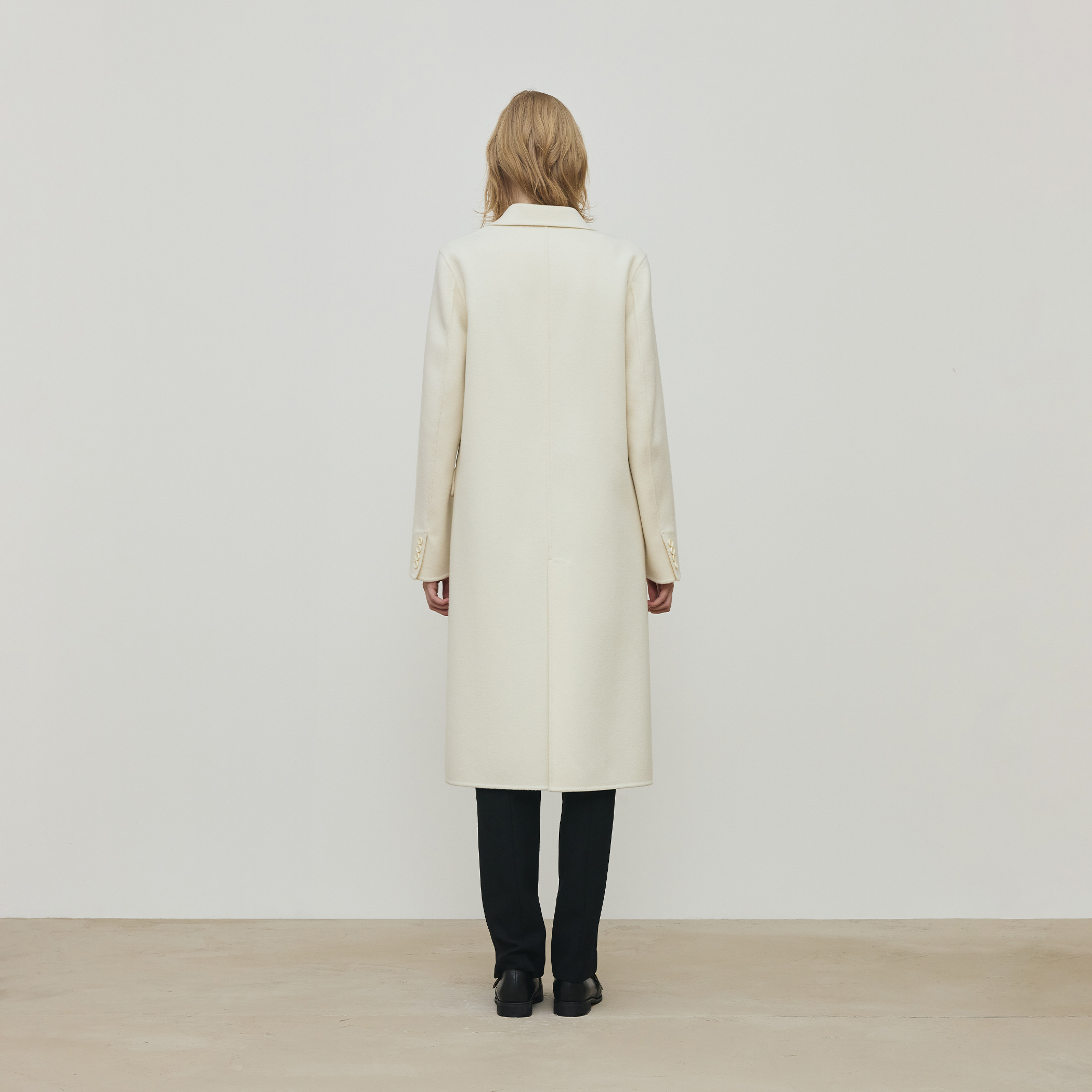 ダブルフェイスメルトンビーバー チェスターコート｜トゥモローランド