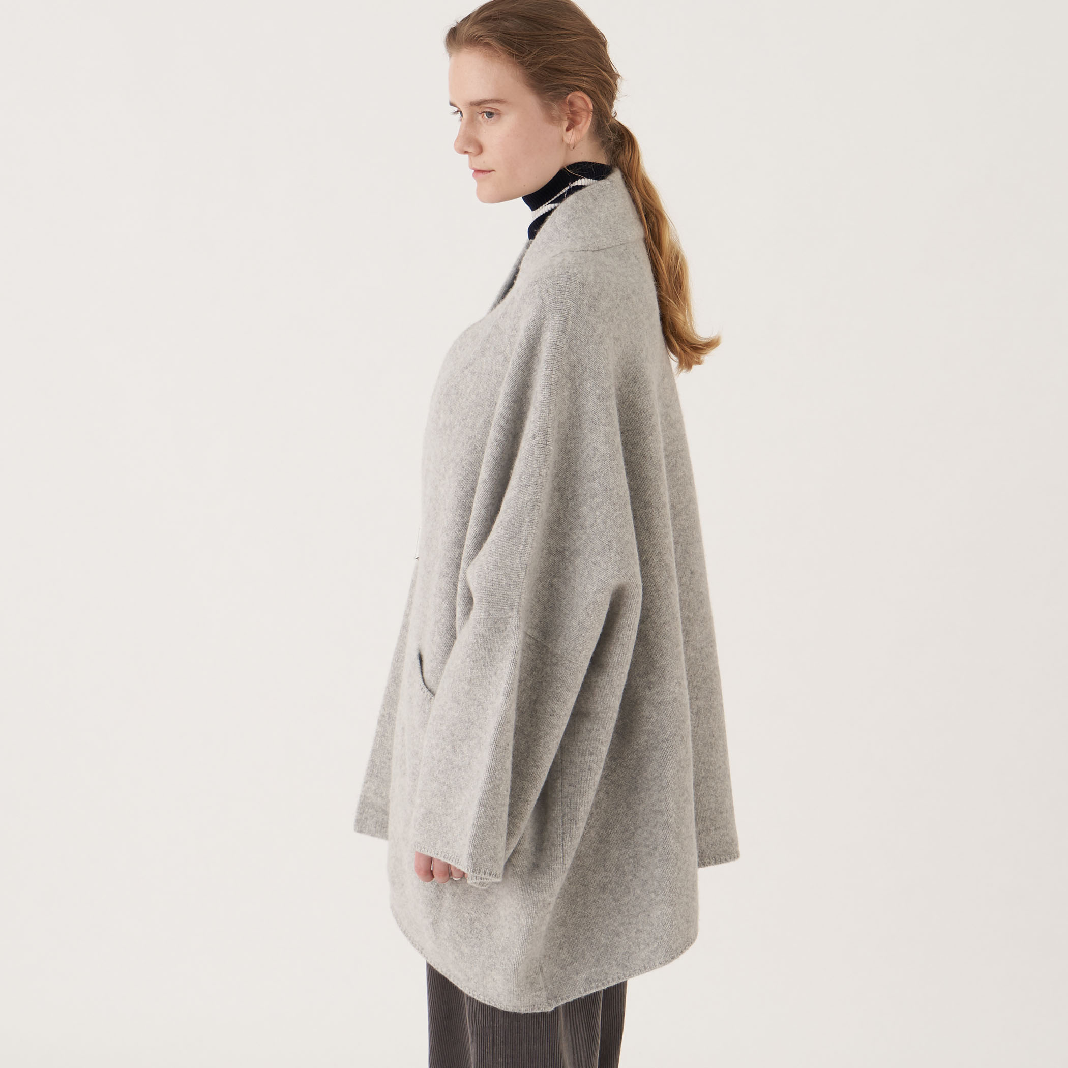 定価5万 GALERIE VIE 23AW ラムズウール ガウンジャケット 定価5万 GALERIE VIE 23AW ラムズウール ガウンジャケット