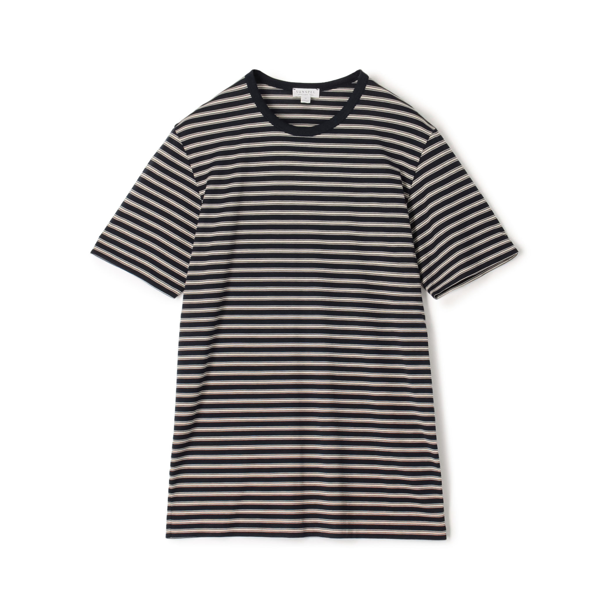 SUNSPELコットン クルーネックTシャツ