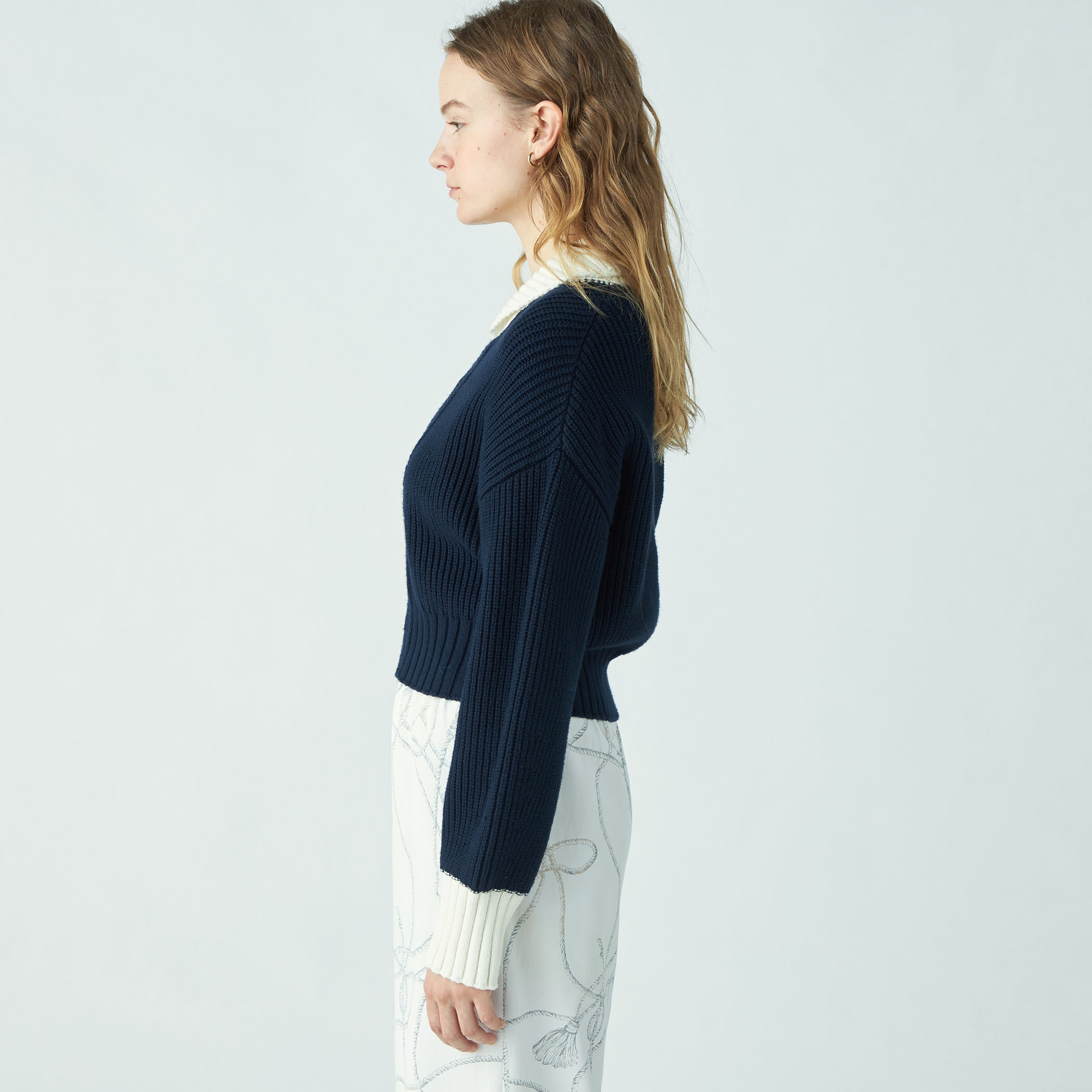 【美品】MACPHEE ハイブリットコットン ジップブルゾン ハイブリットコットン ジップアップブルゾン｜トゥモローランド