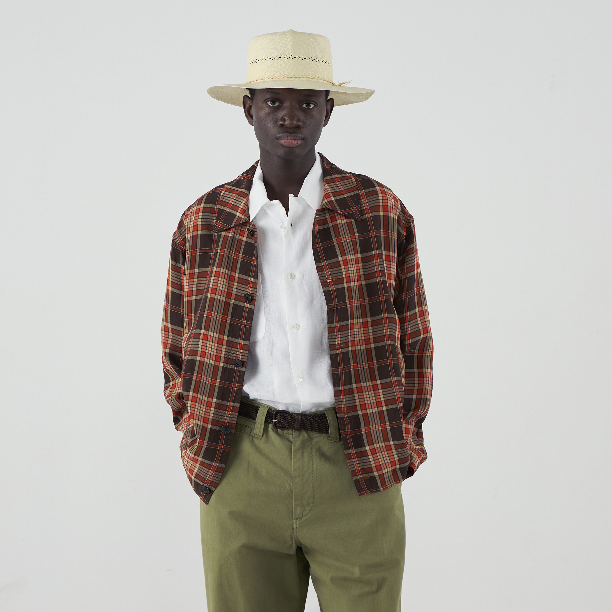 Charvet 革巻き メッシュベルト｜トゥモローランド 公式通販