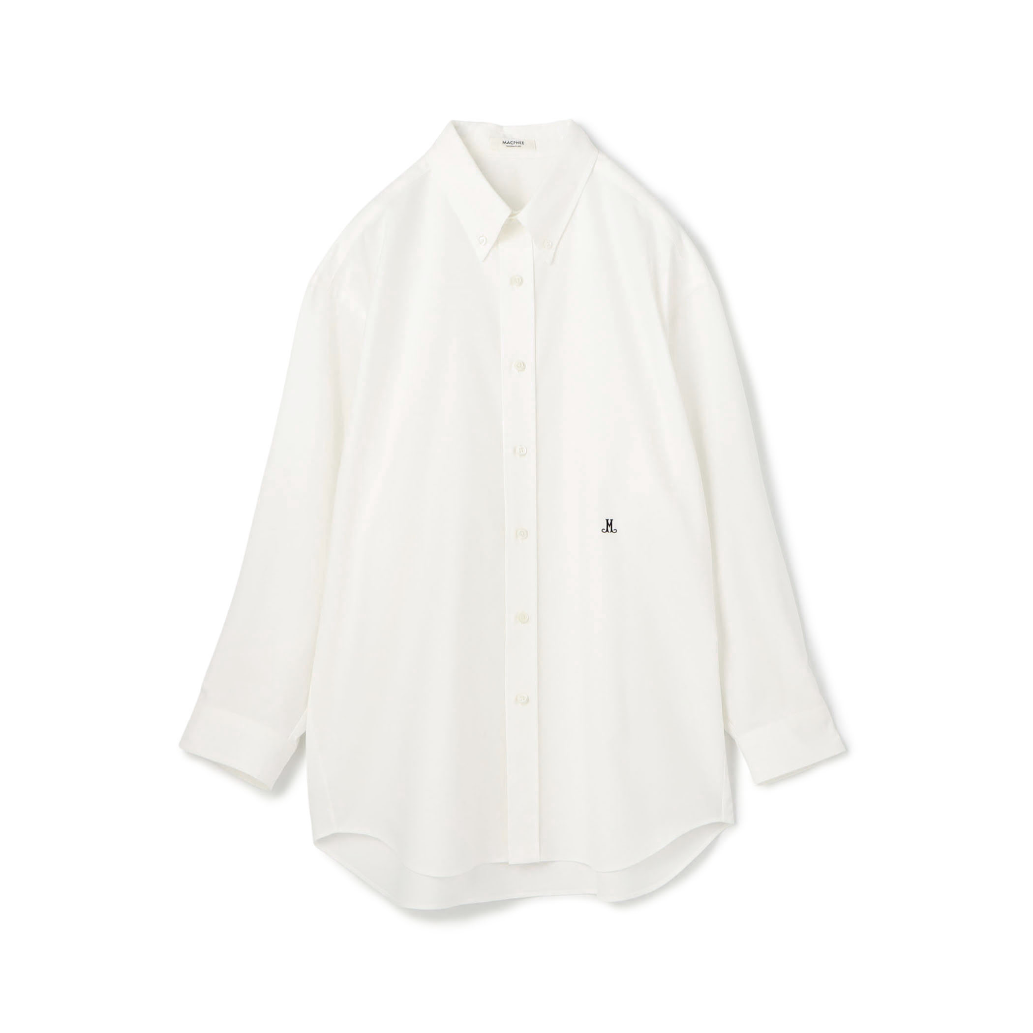 コットンオックスフォード ボタンダウンシャツ