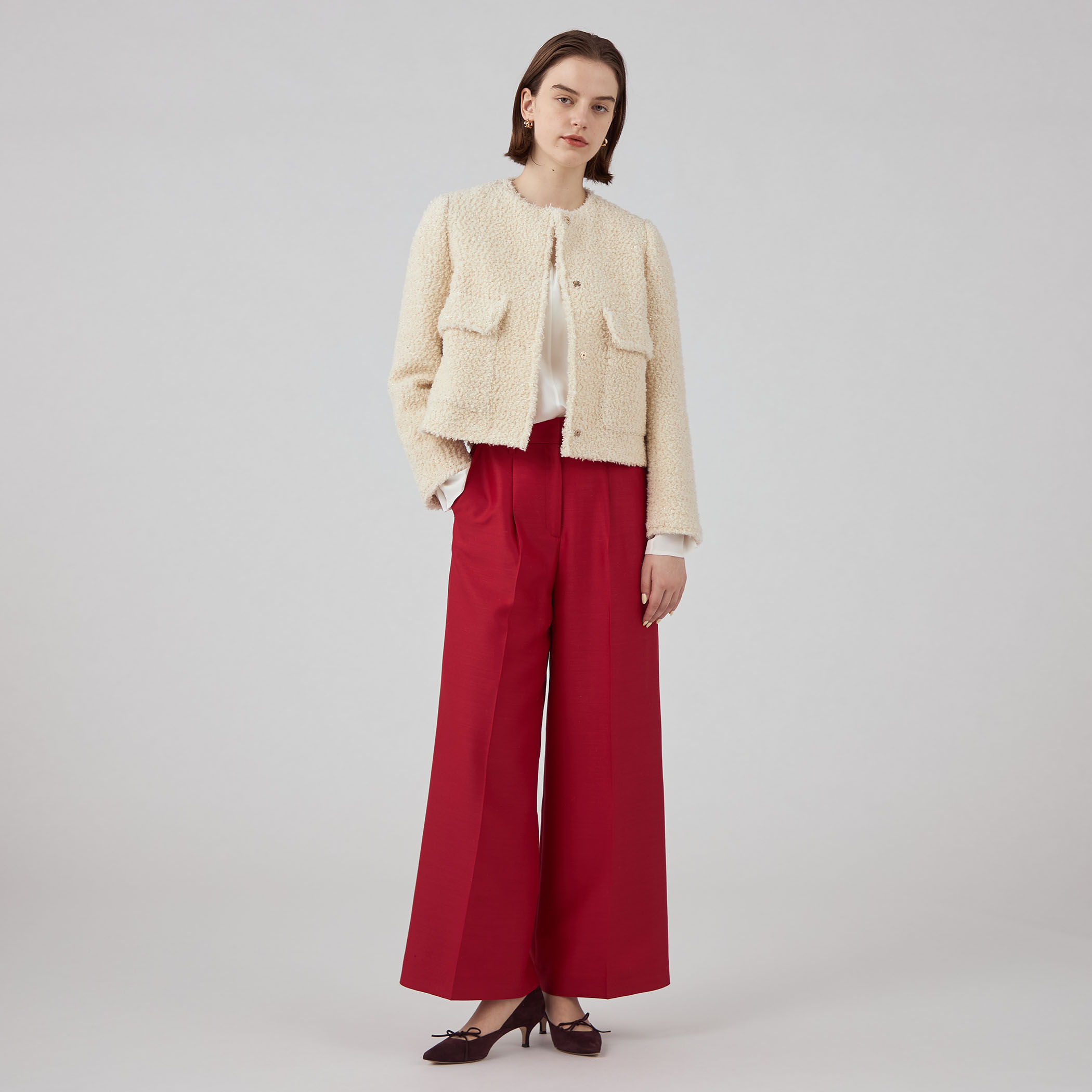 Giselle クルーネックジャケット｜トゥモローランド 公式通販