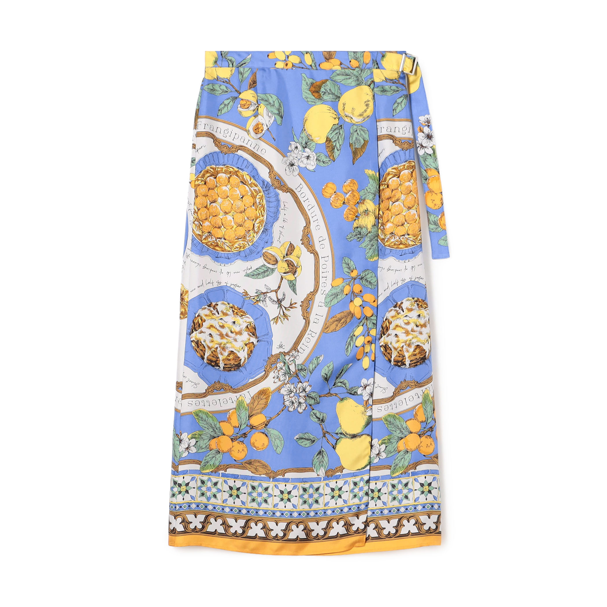 【別注】manipuri for Ballsey Antique Recipe ラップスカート