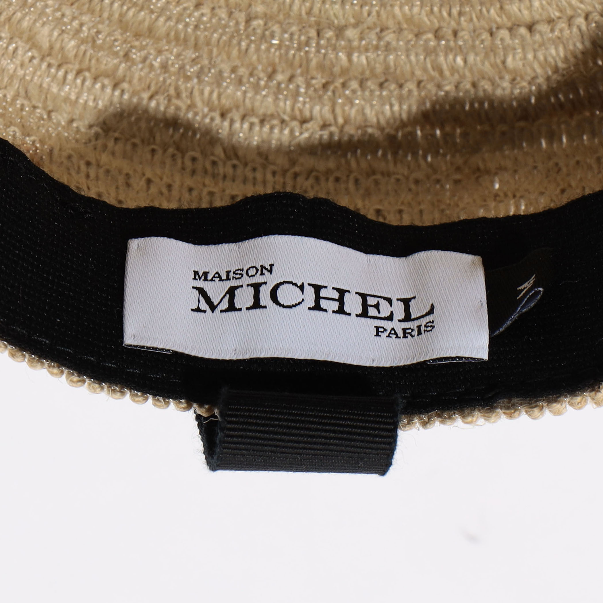 maison michel カチューシャ MAISON MICHEL ABBY BICOLOR YUTA CASQUETTE｜トゥモローランド