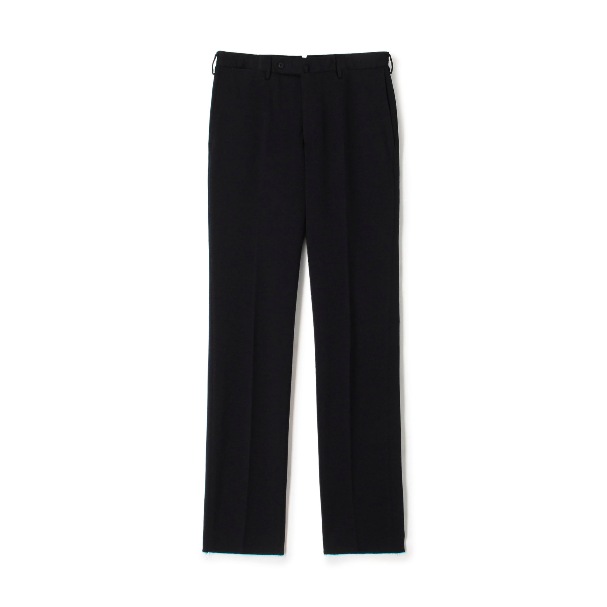 ウールコットンジャージー ノープリーツスラックス DONDI