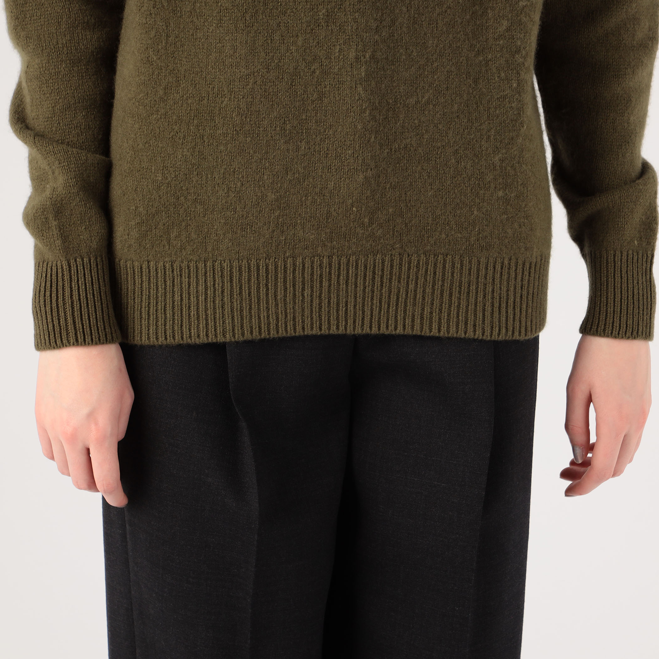 The Elder Statesman simple crew neck knit｜トゥモローランド 公式通販