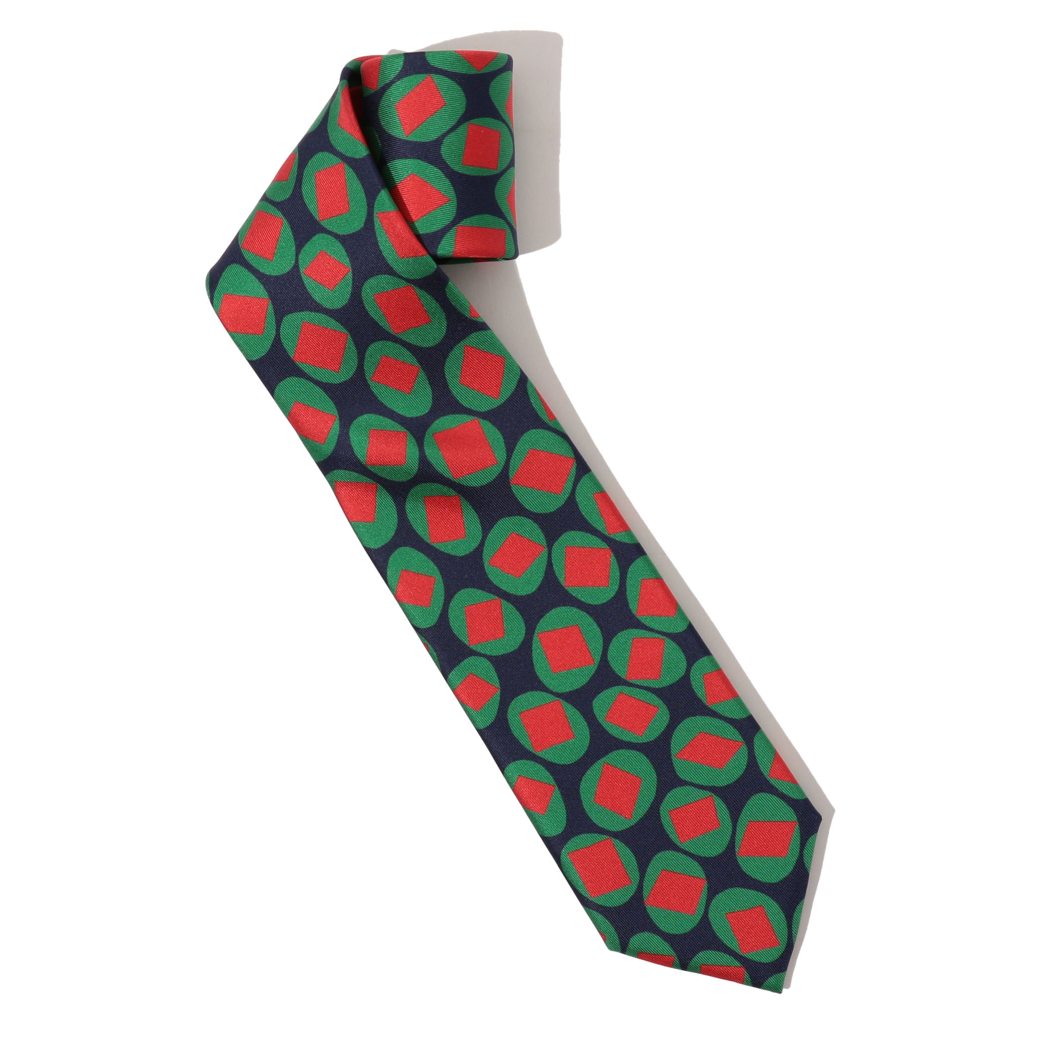 Charvet シルクプリント ネクタイ