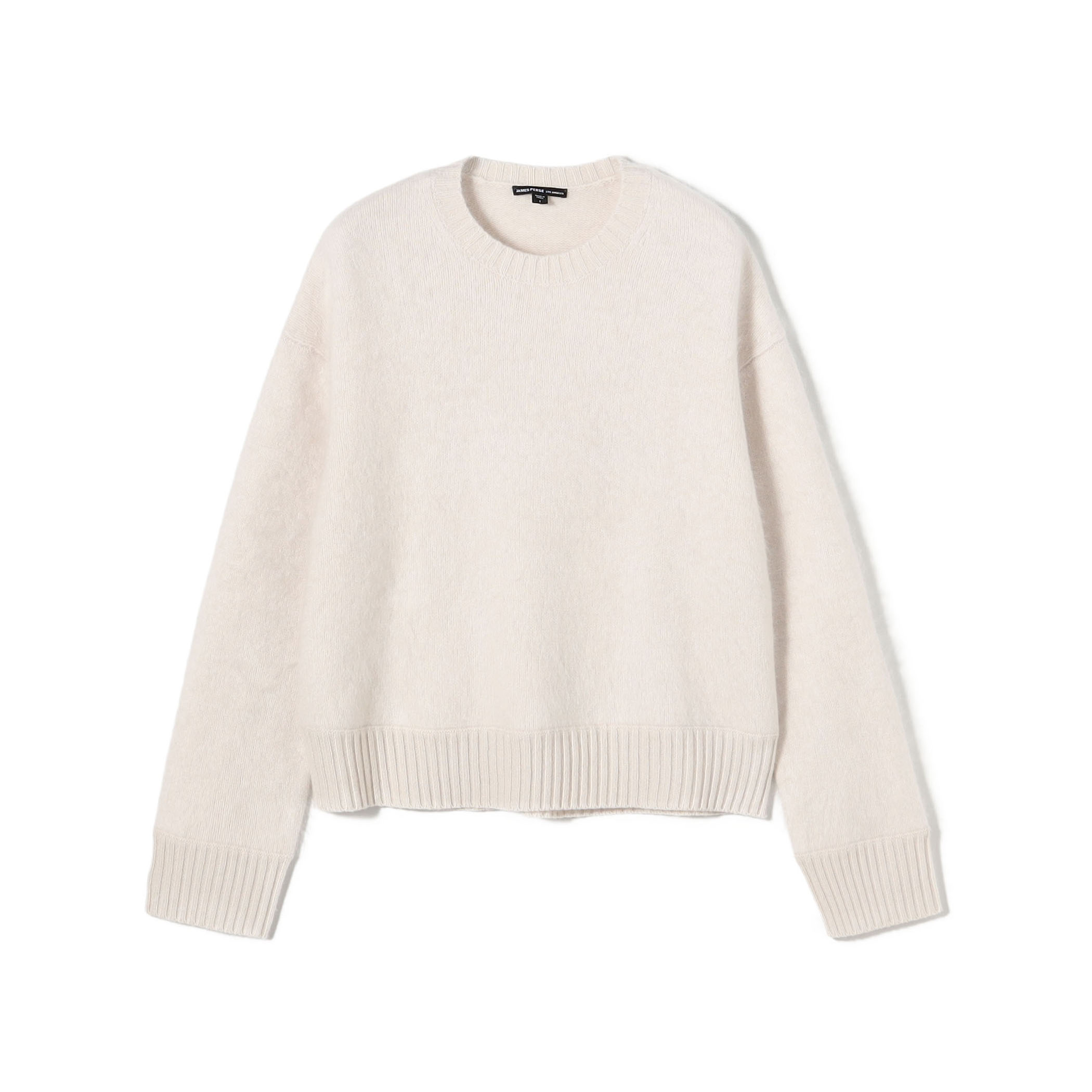 ハローブラッシュド カシミヤ クルーネックニット WBRC3216