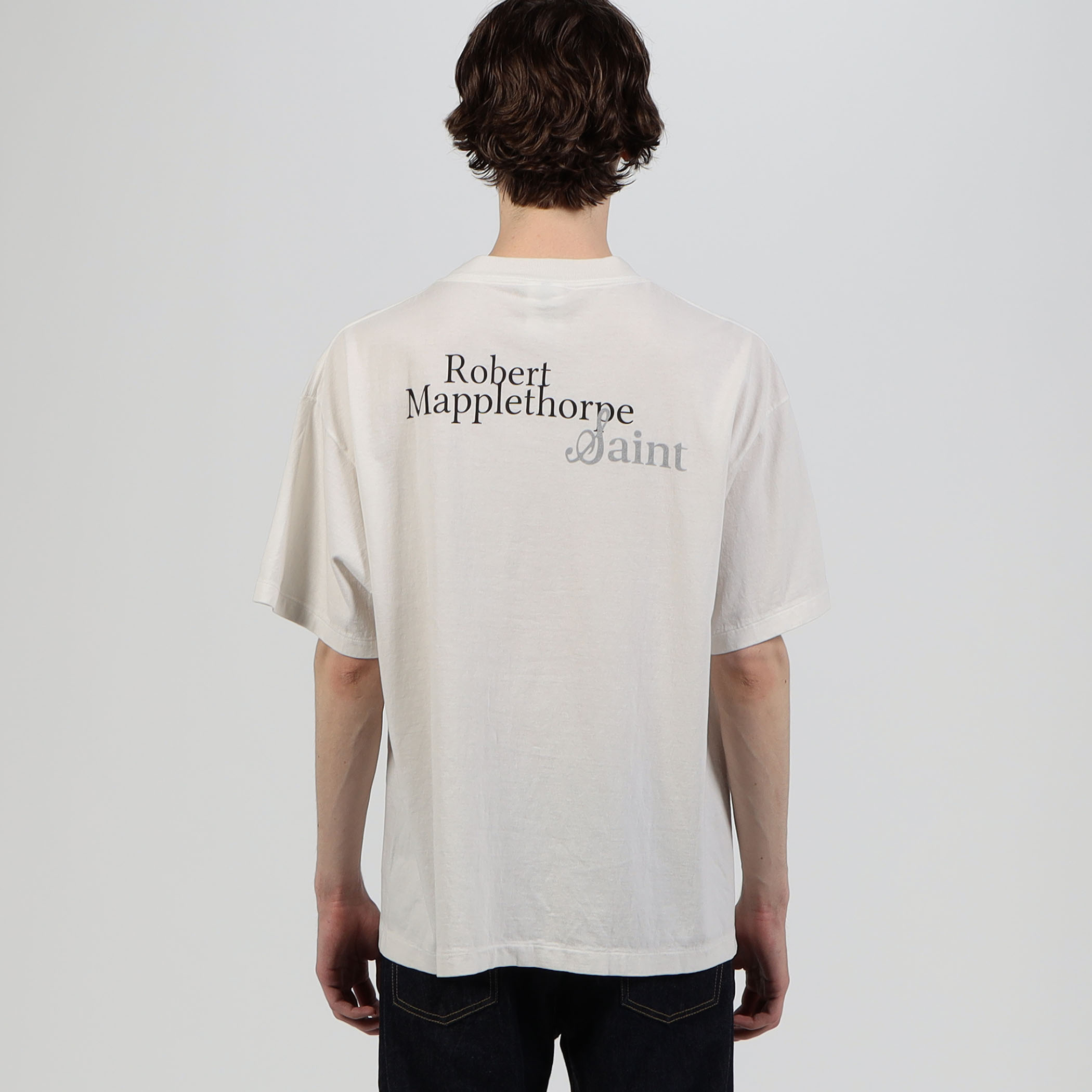 □SAINT Mxxxxxx コットン クルーネックTシャツ｜トゥモローランド