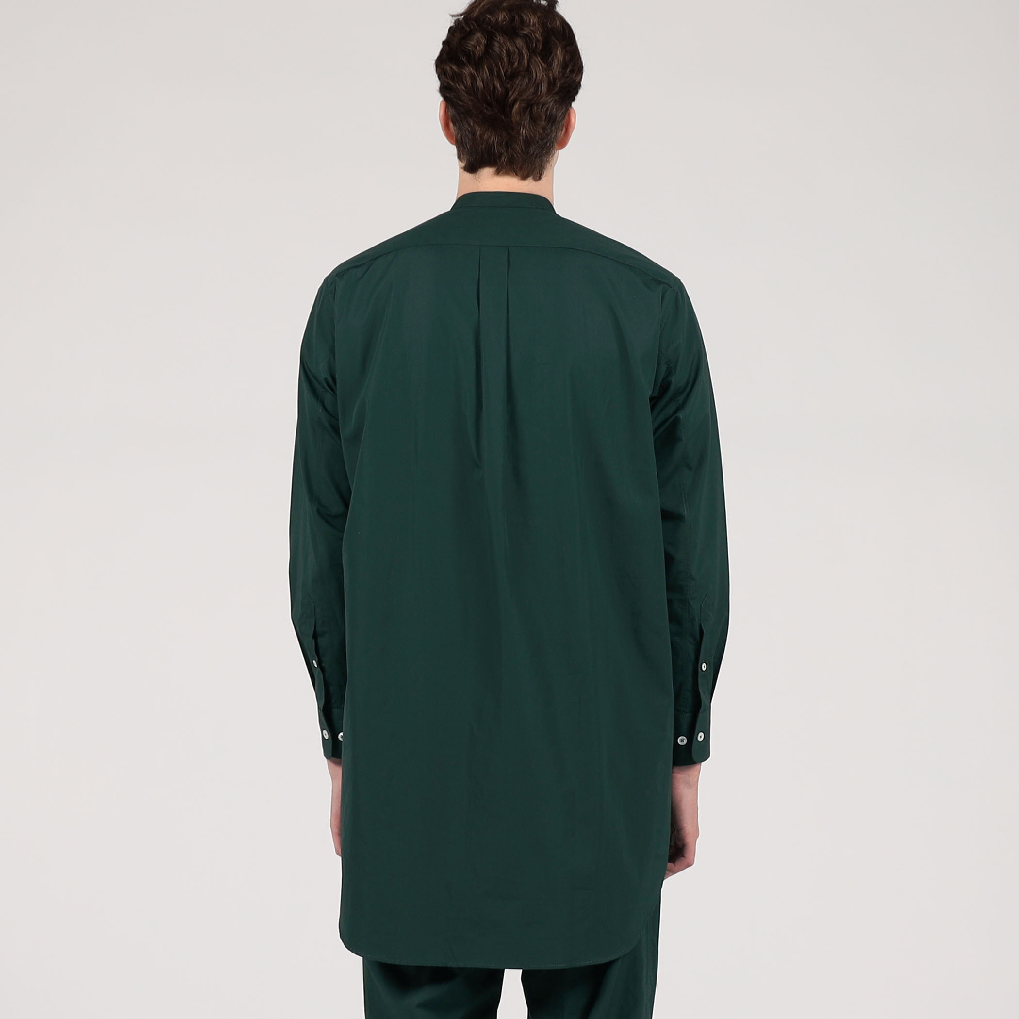 APPLETREES BAND COLLAR LONG SHIRTS ロングバンドカラーシャツ