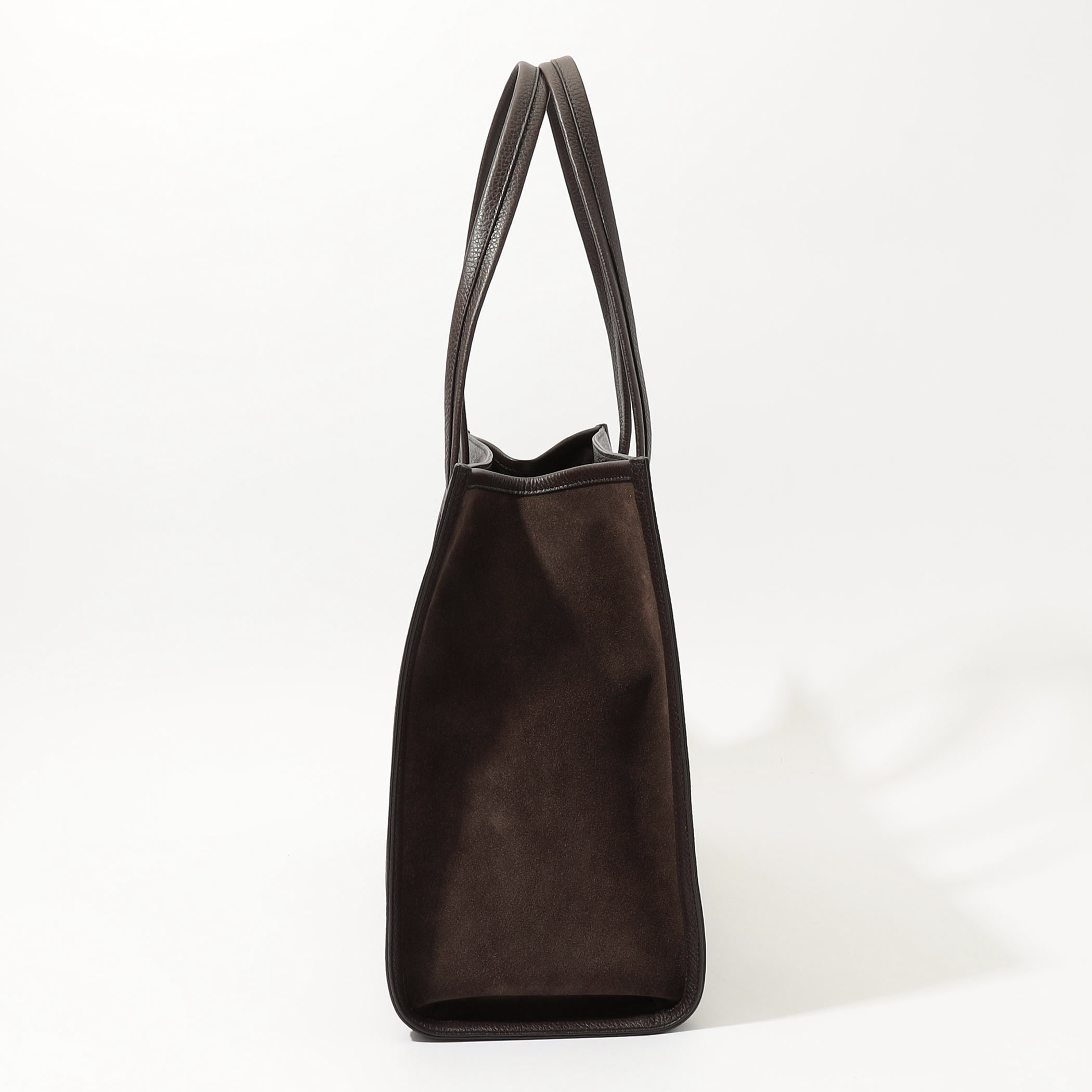 TOMORROWLAND シュリンクレザー×スウェードコンビ トートバッグ