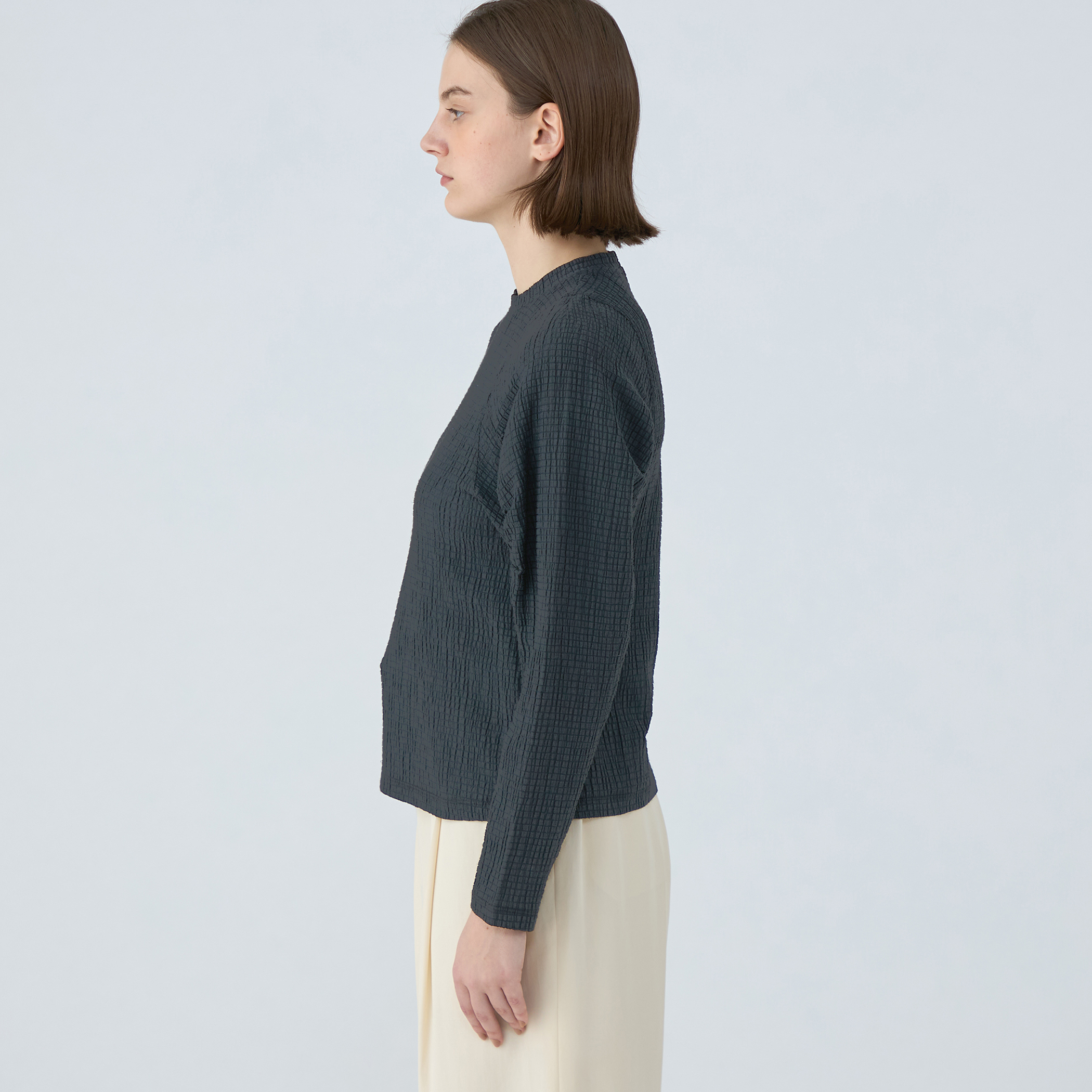 Ballsey TOMMROWLAND バルーンスリーブ　プルオーバー セール】 フラッフィーヤーン バルーンスリーブプルオーバー （ニット