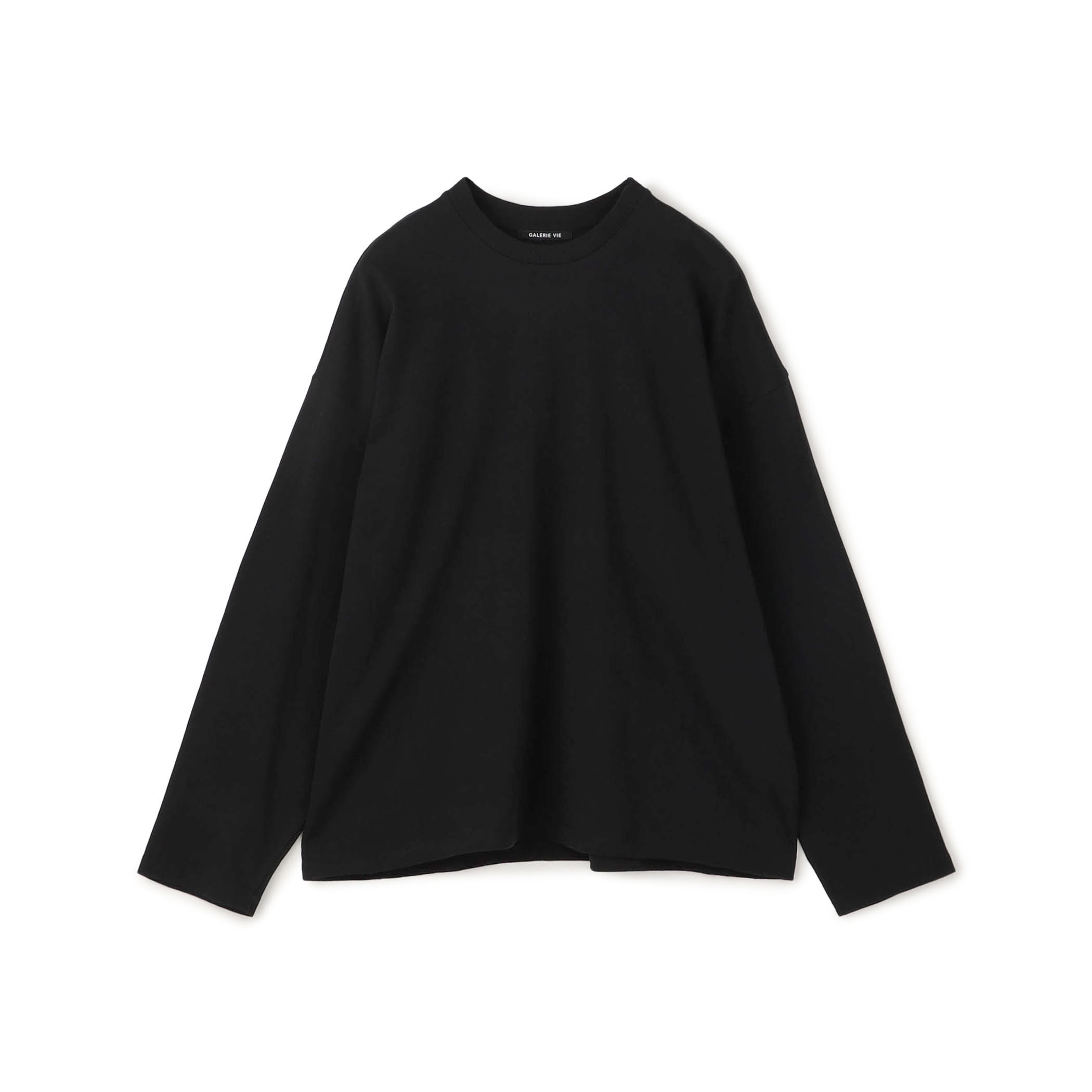 コットン吊り天竺 ロングスリーブカットソー