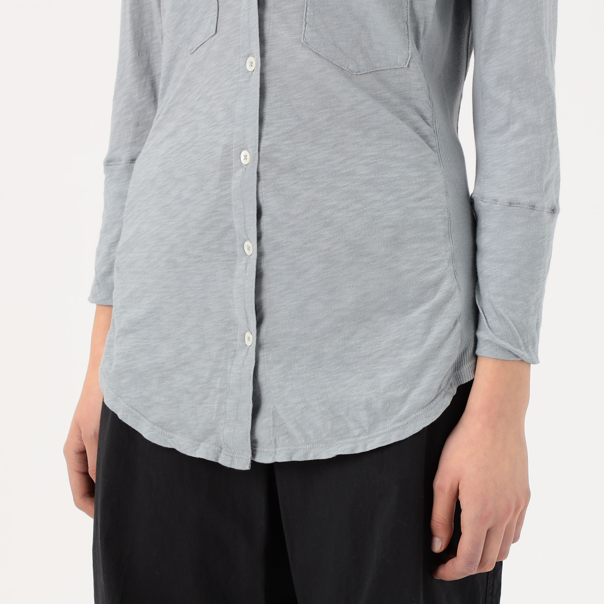 【JAMES PERSE】サイドパネルシャツ WUA3042 Contrast Panel Shirt