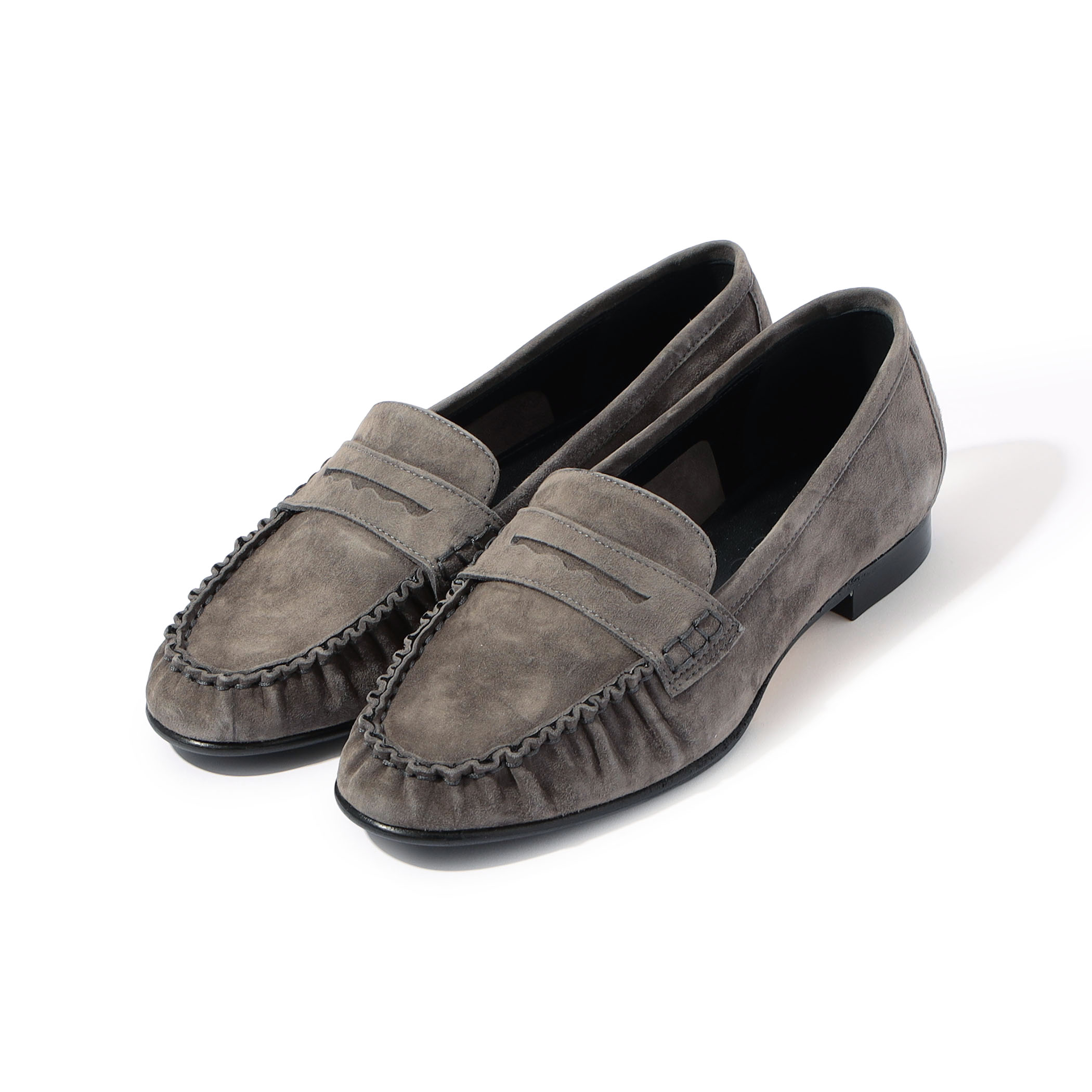 AEYDE ALDOUS KID SUEDE ローファー