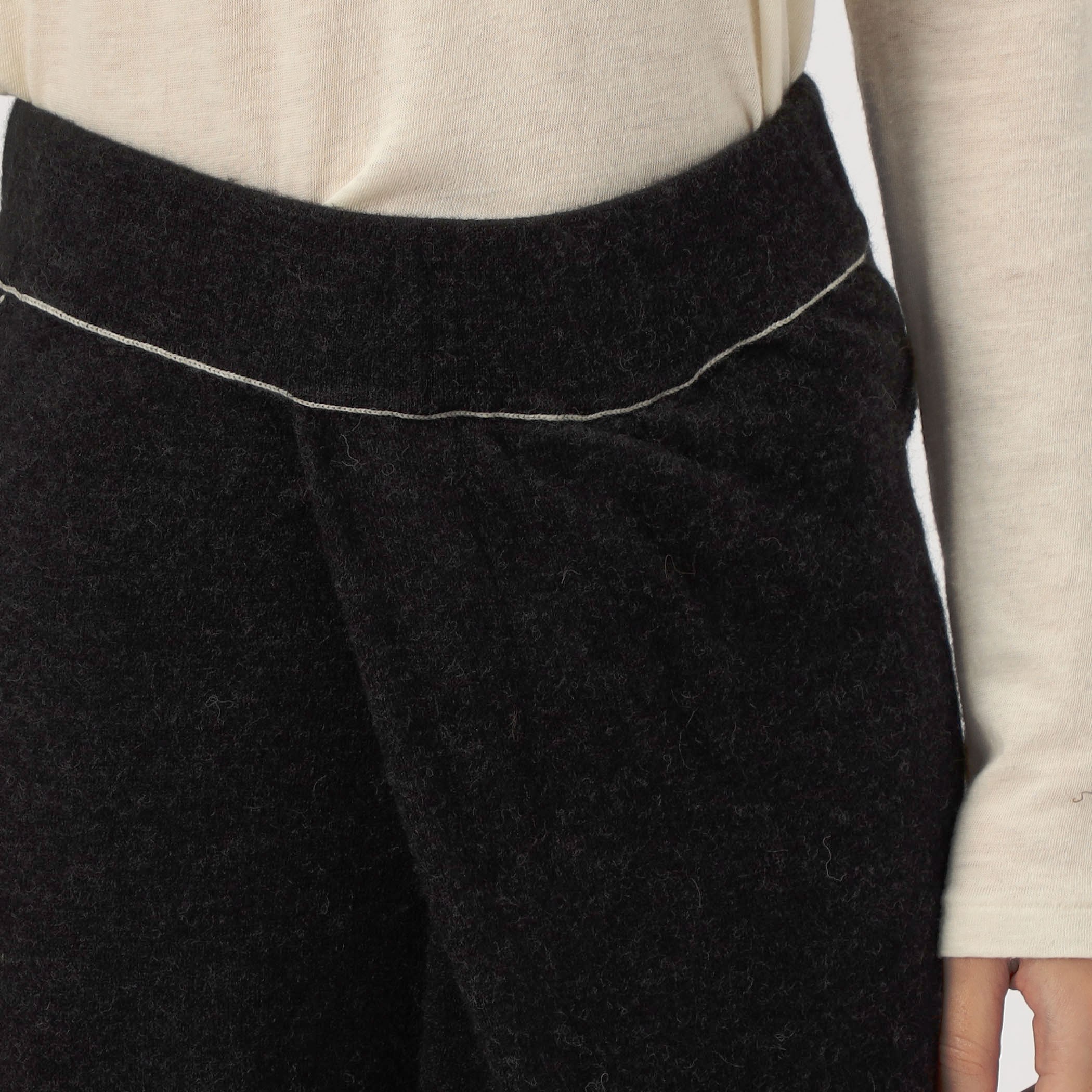 LAUREN MANOOGIAN STITCH アシンメトリーニットパンツ