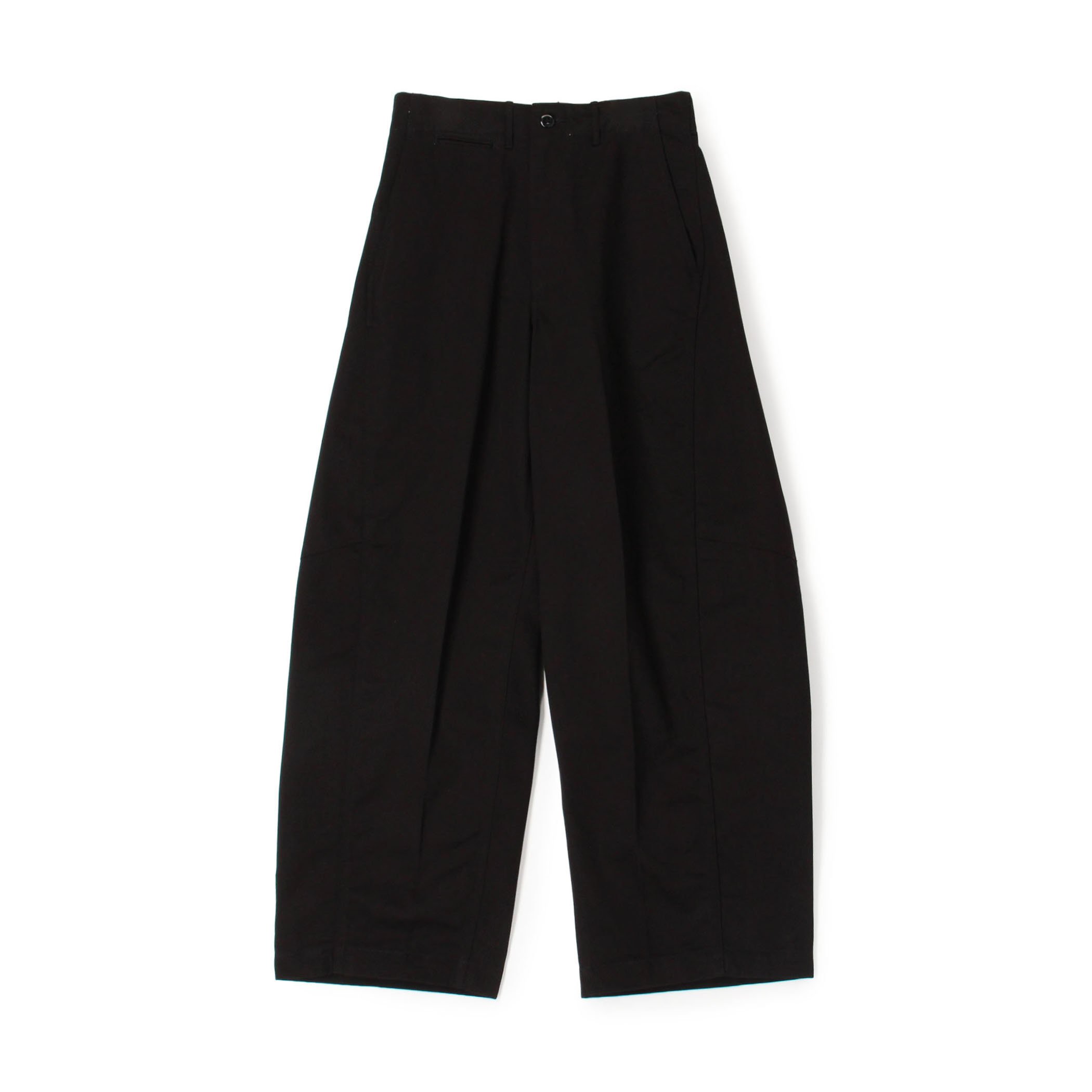 HYKE BARREL LEG CHINO PANTS　バレルレッグ チノパンツ