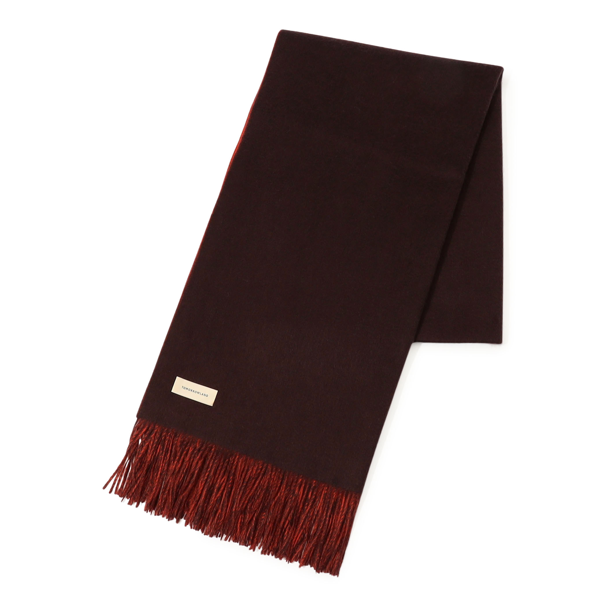 TOMORROWLAND カシミヤ ダブルフェイスストール