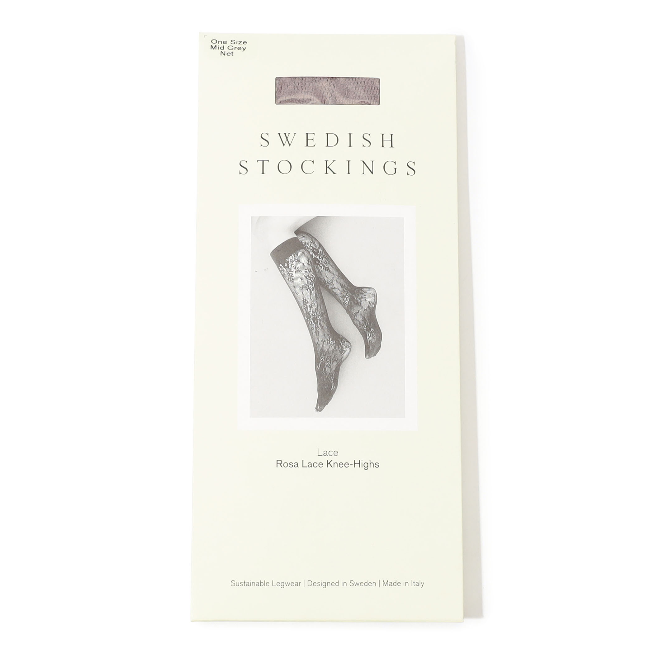 SWEDISH STOCKINGS Rosa Lace Knee-Highs レース ニーハイソックス